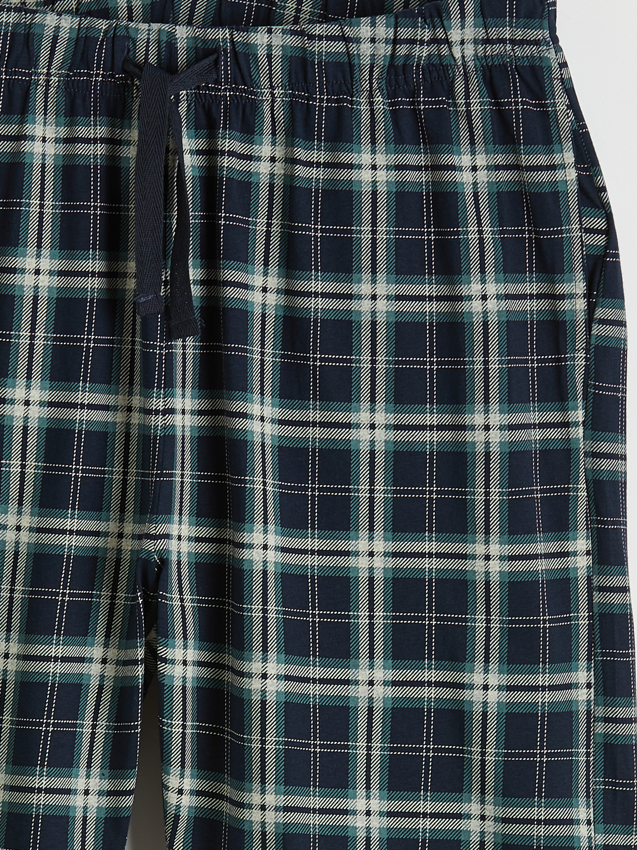 LC WAIKIKI Regular Fit Ekose Erkek Şort görsel 3