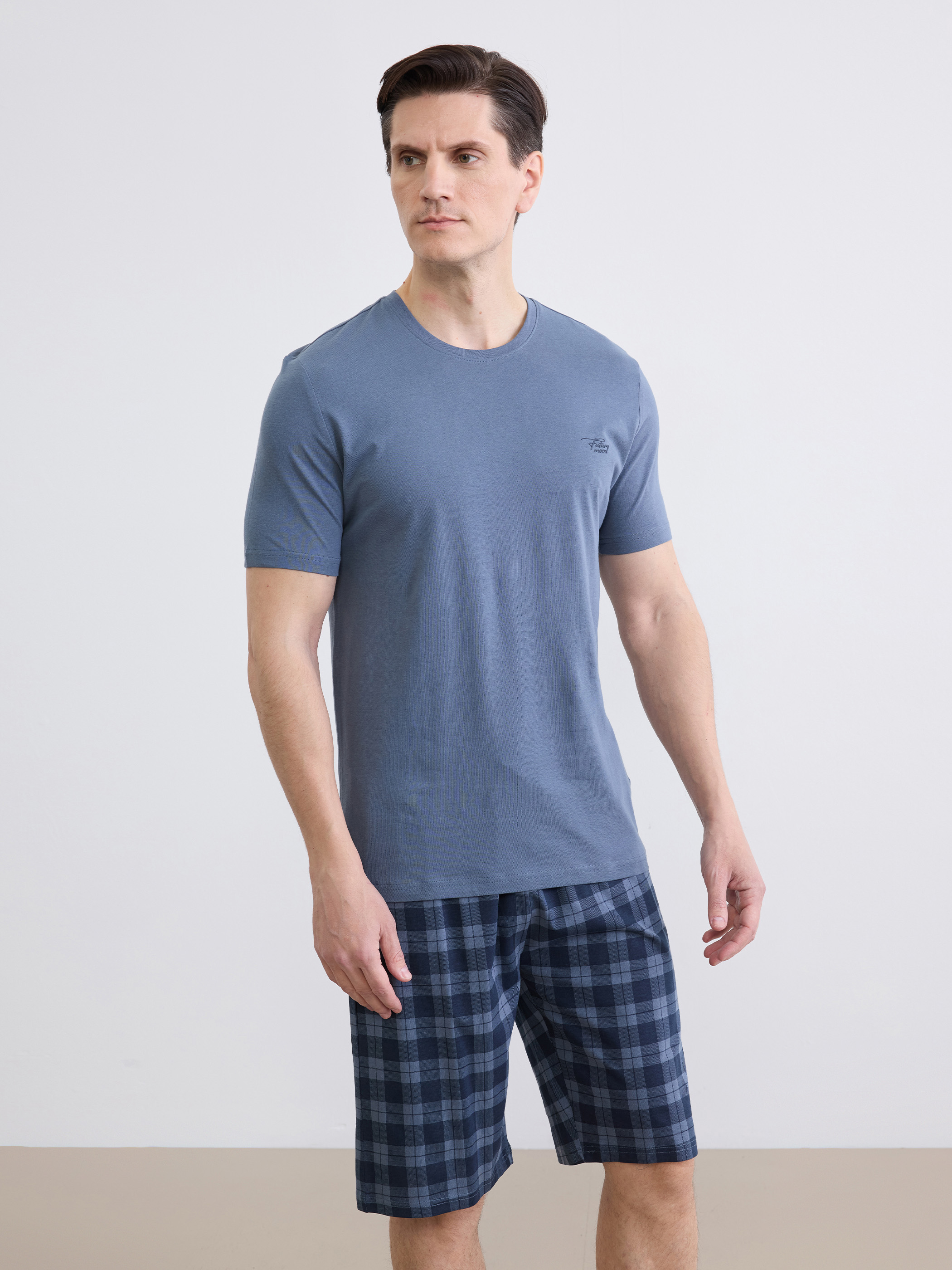 LC WAIKIKI Standart Kalıp Ekose Erkek Pijama Takımı