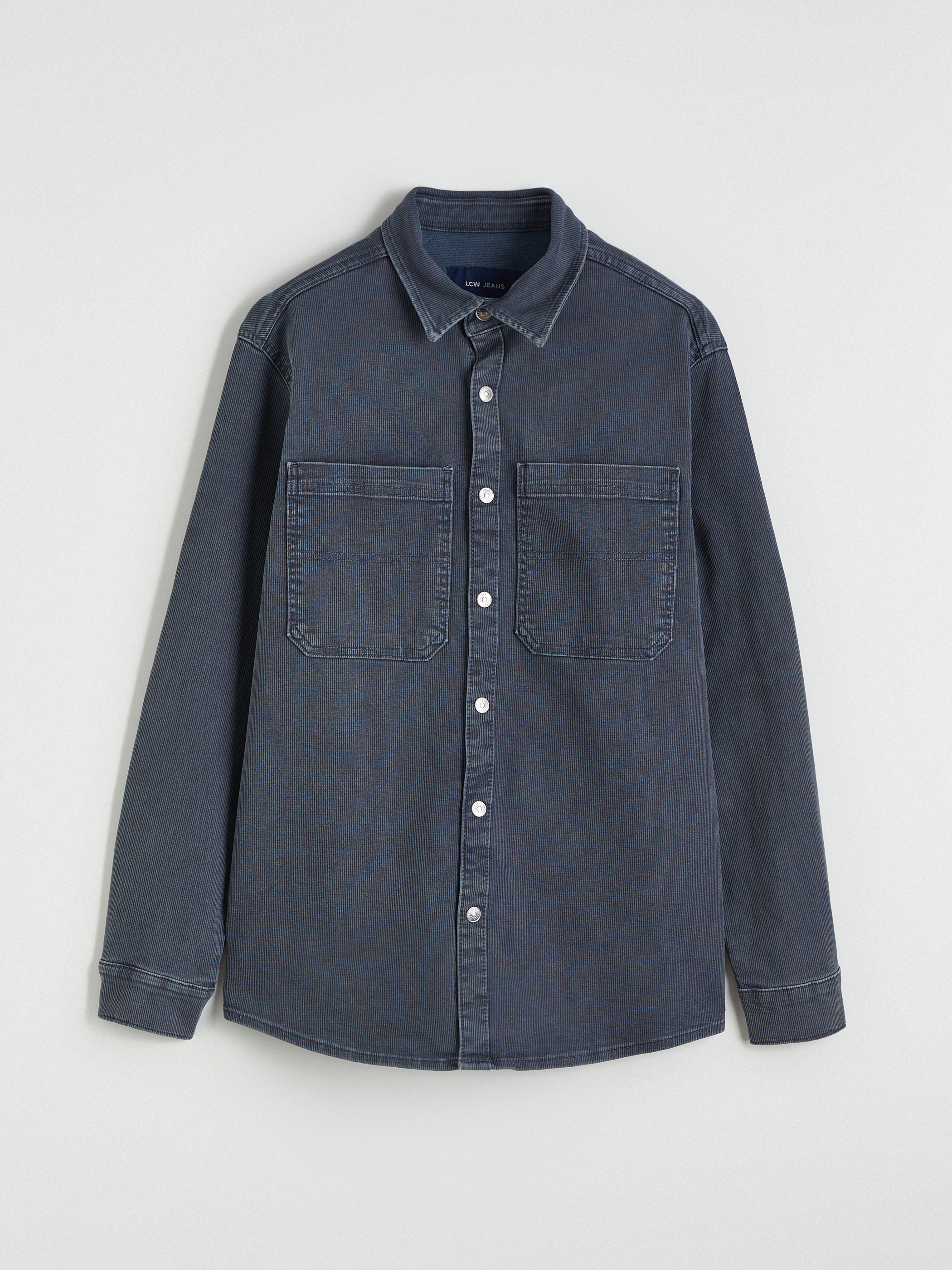 LCW Jeans Rahat Kalıp Erkek Jean Gömlek görsel 5