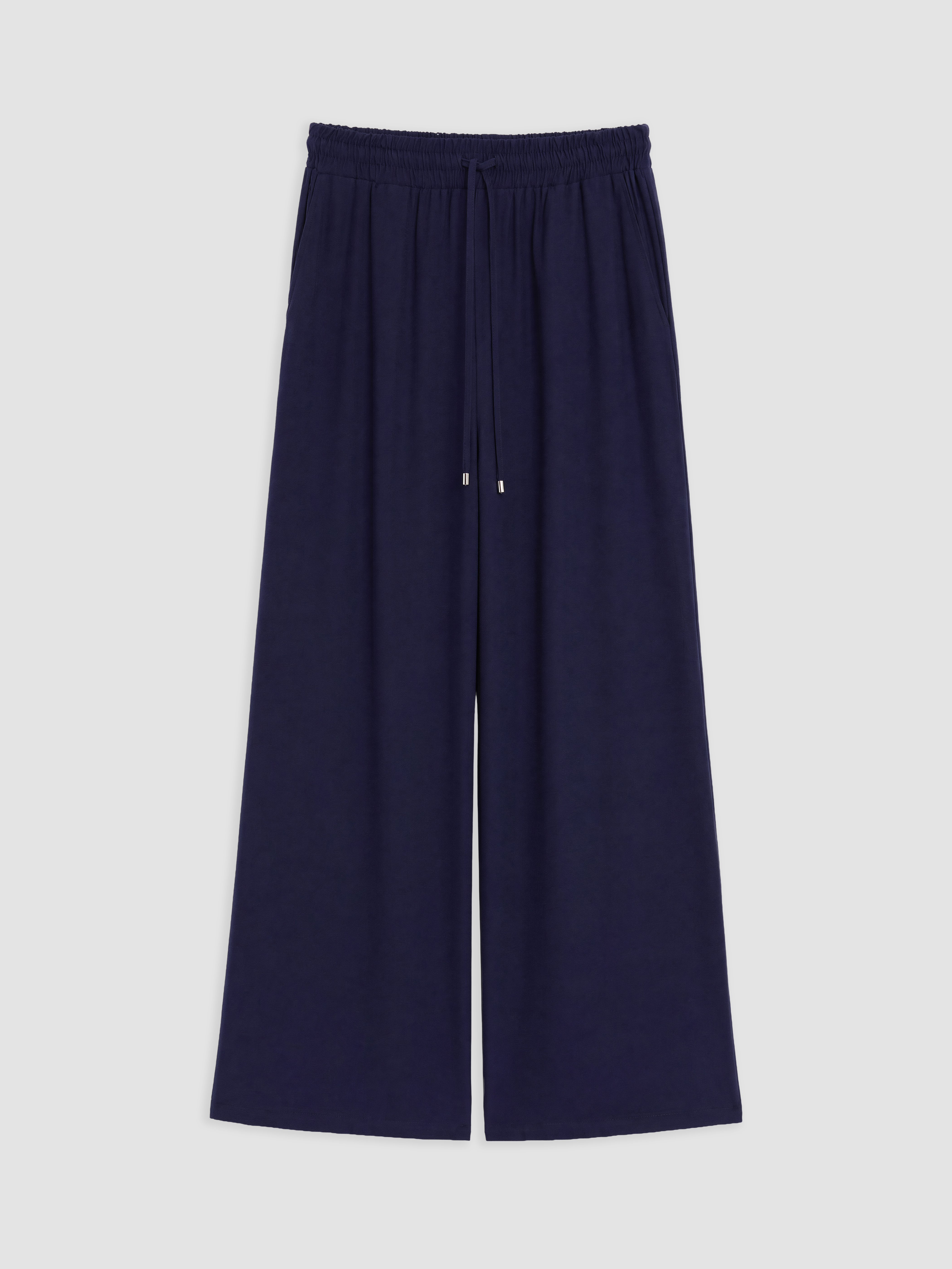 LCW Modest Beli Lastikli Geniş Paça Kadın Pantolon görsel 5