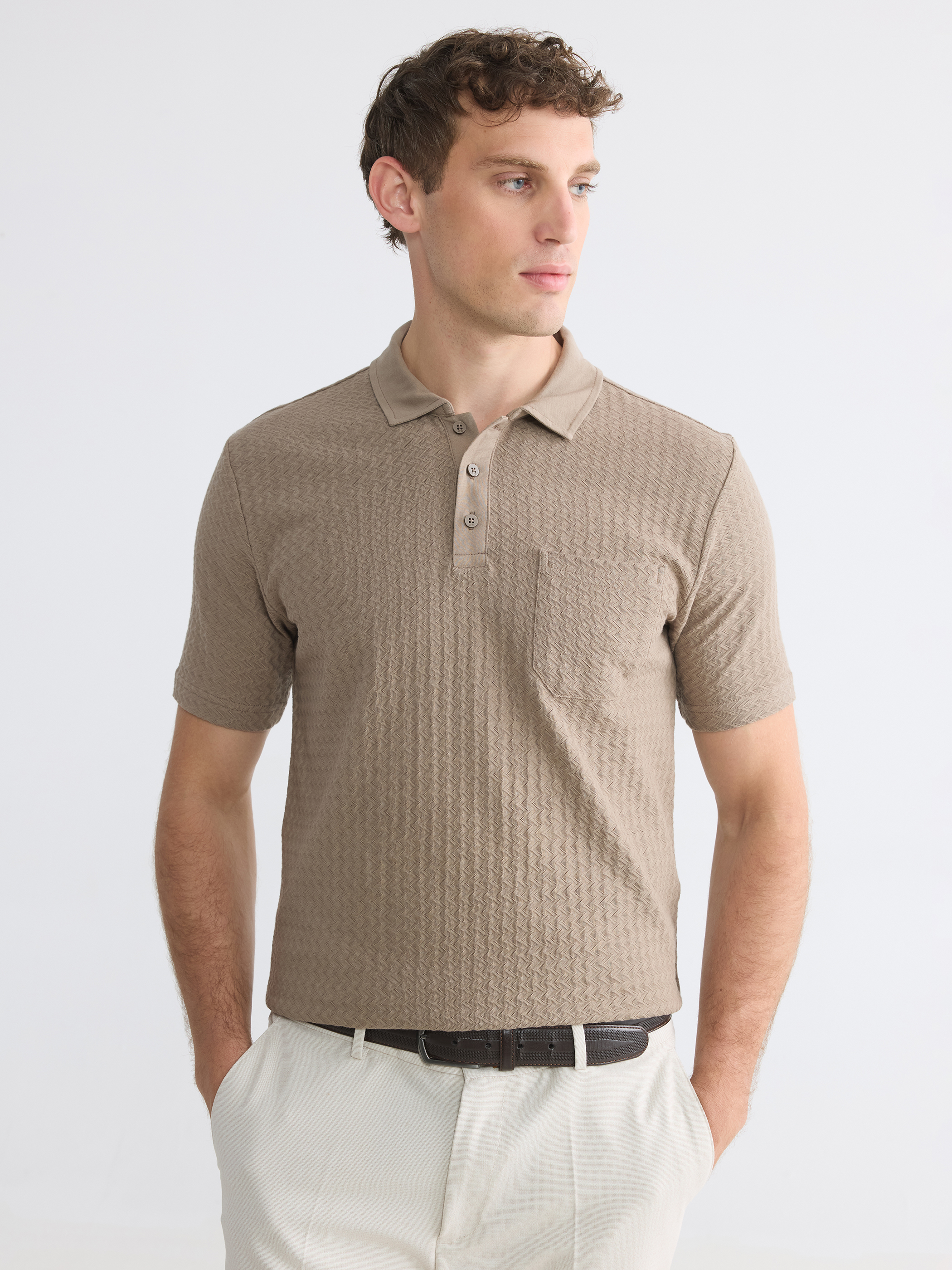 LCWAIKIKI Classic Polo Yaka Erkek Tişört görsel 2