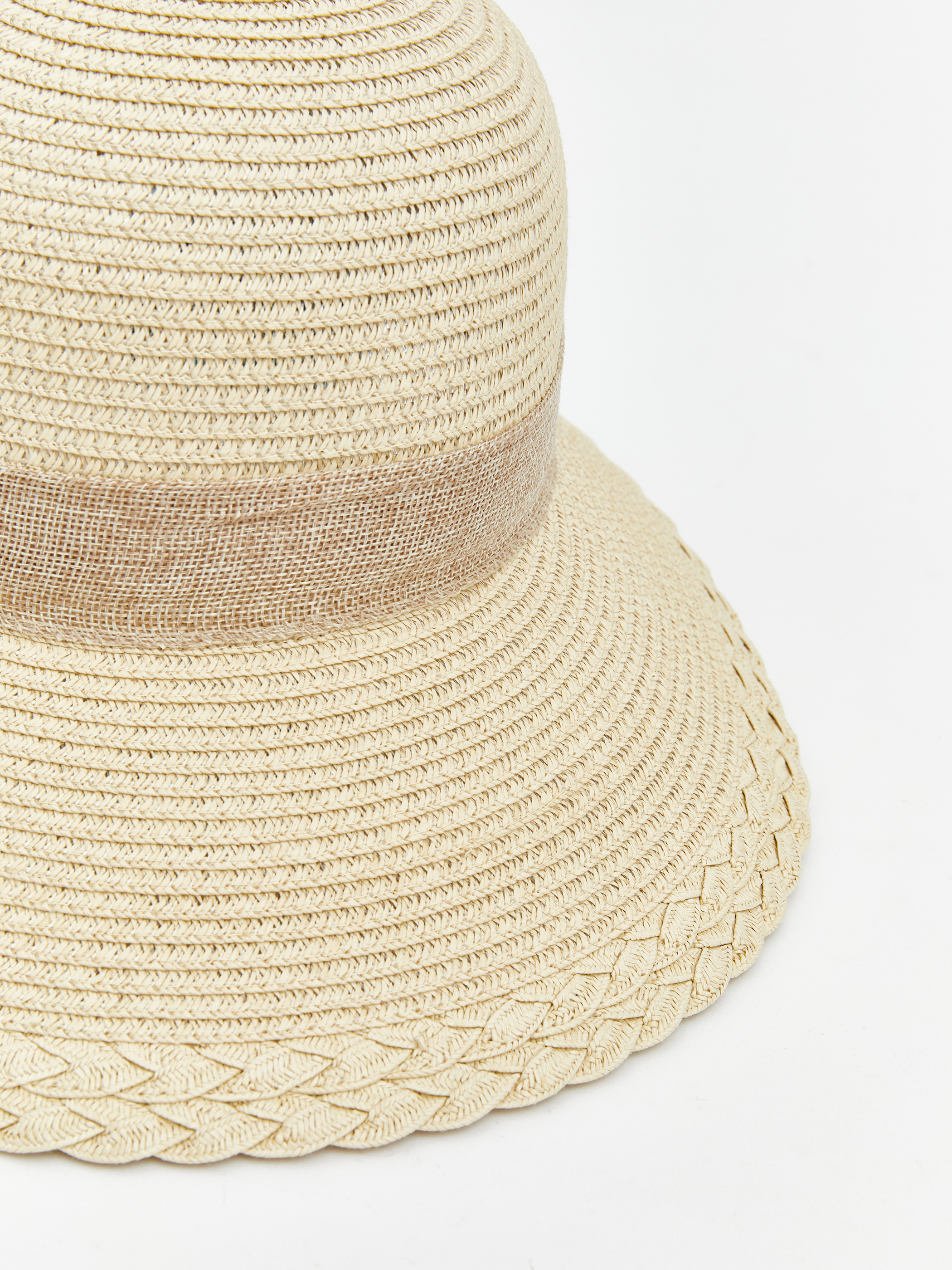 LCW ACCESSORIES Kadın Hasır Bucket Şapka görsel 4