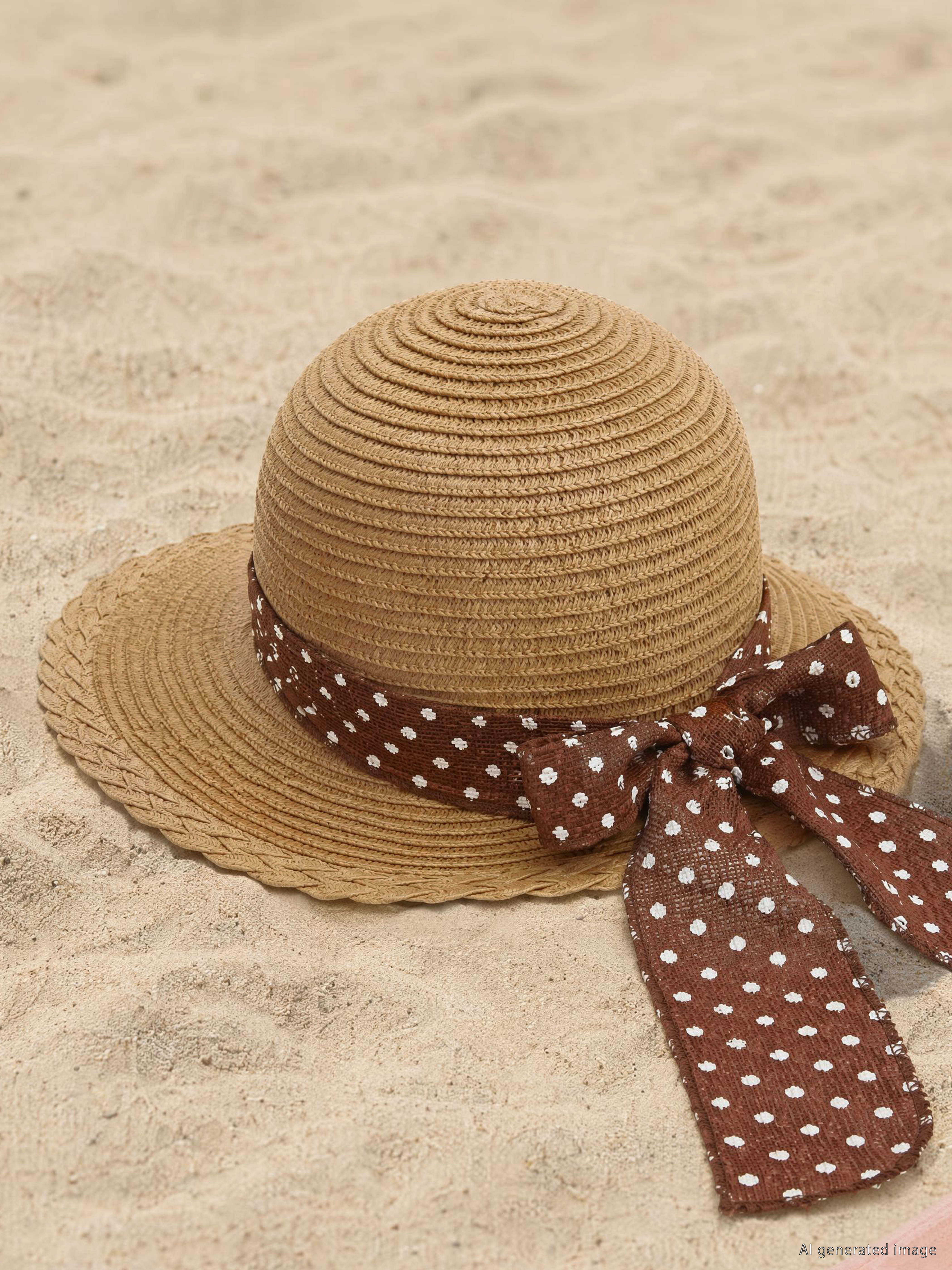 LCW ACCESSORIES Kadın Hasır Bucket Şapka