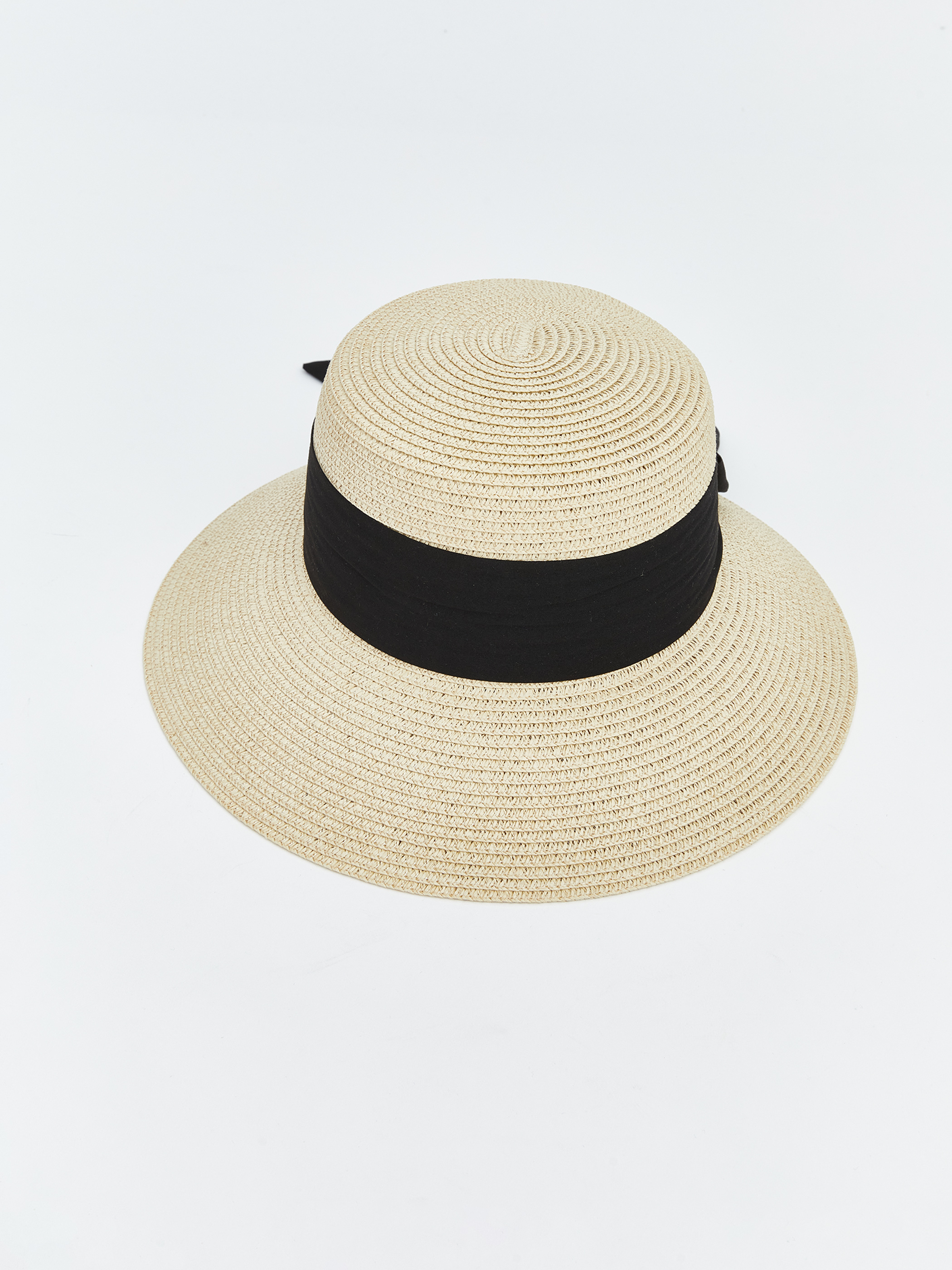 LCW ACCESSORIES Kadın Hasır Fötr Şapka görsel 3
