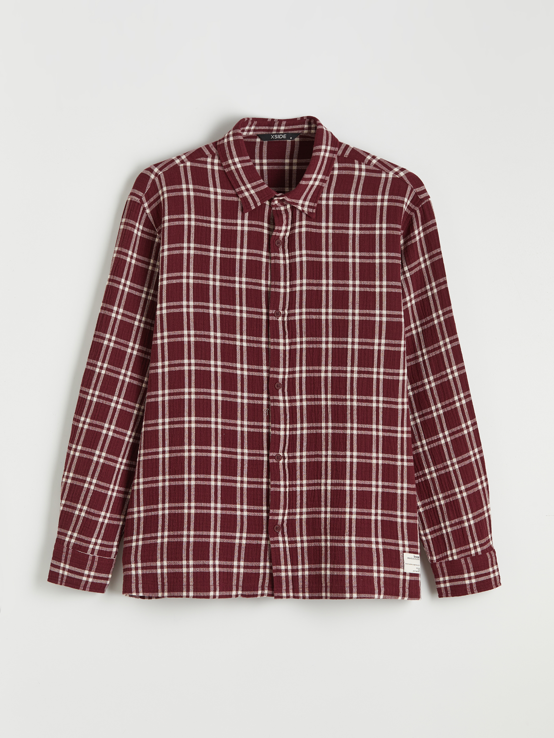 XSIDE Regular Fit Ekose Erkek Gömlek görsel 5