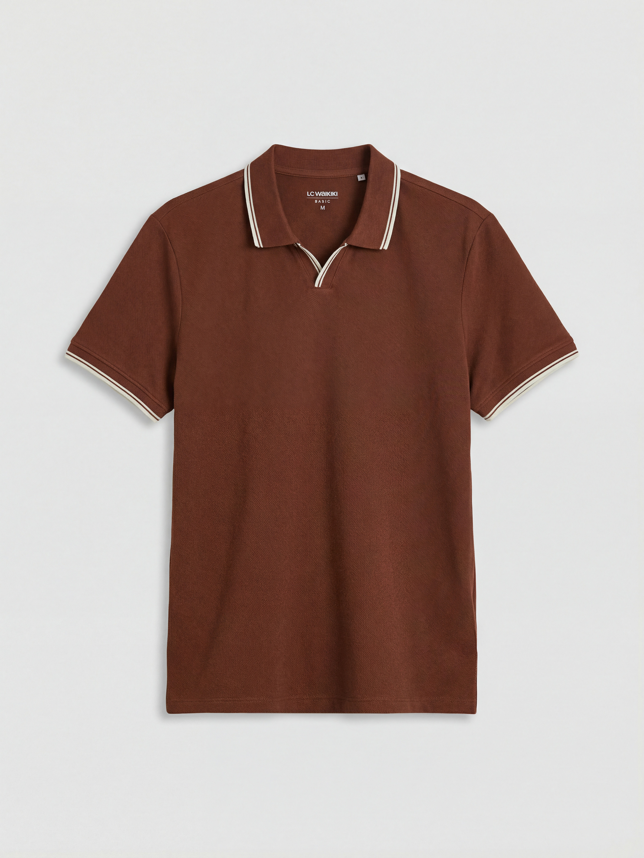 LCWAIKIKI Classic Polo Yaka Pike Erkek Tişört görsel 5