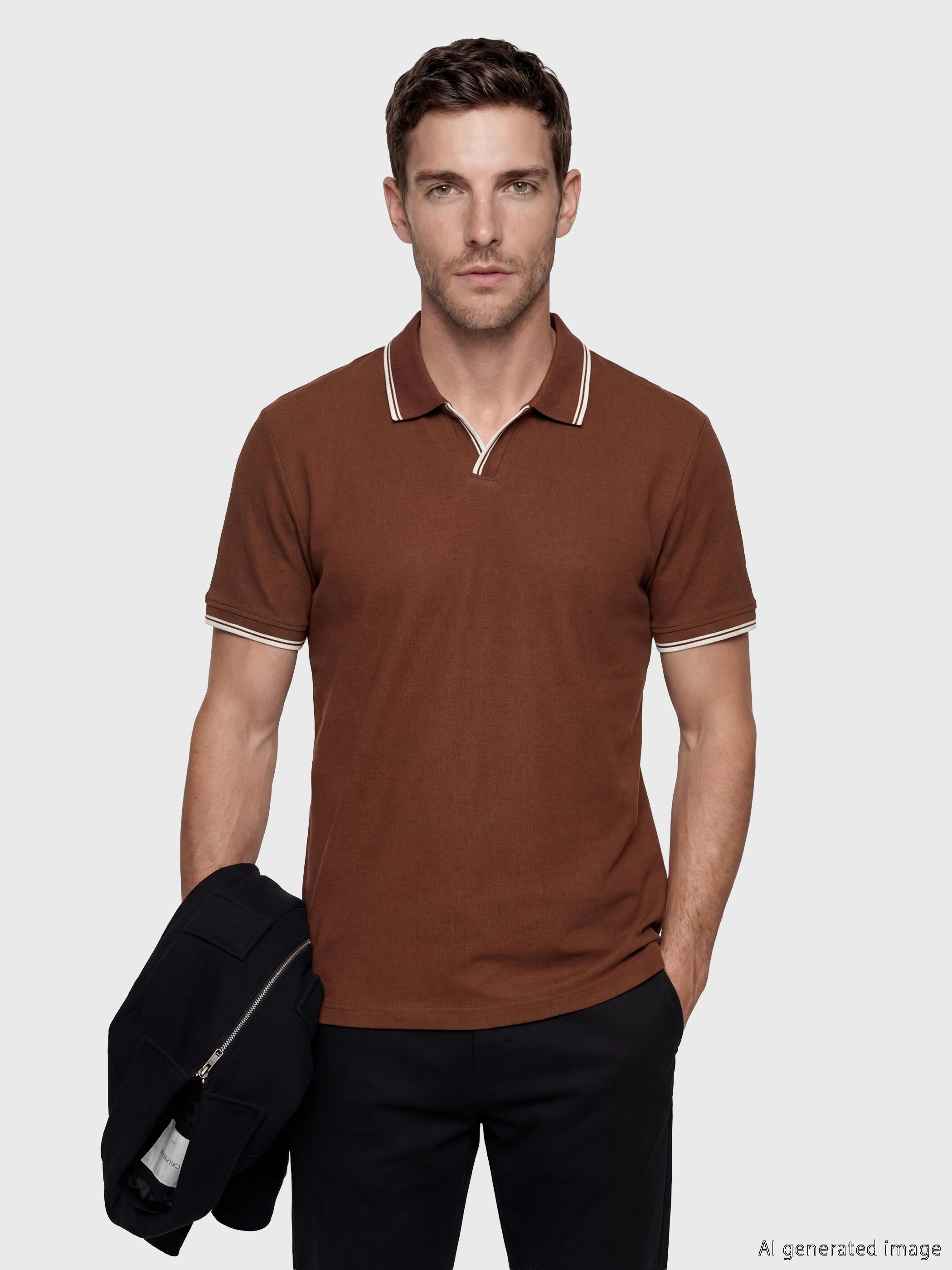 LCWAIKIKI Classic Polo Yaka Pike Erkek Tişört