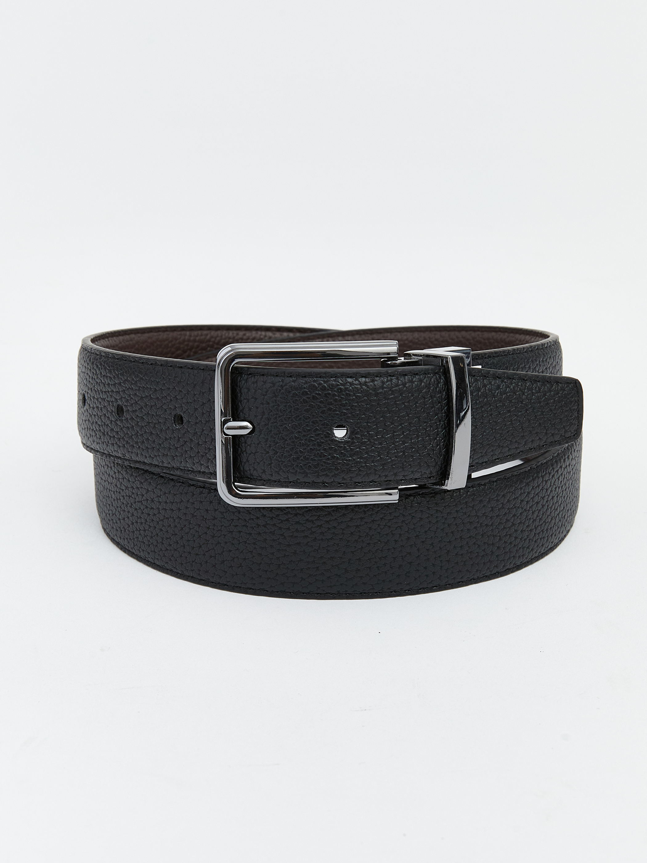 LCW ACCESSORIES Deri Görünümlü Çift Taraflı Erkek Kemer görsel 3
