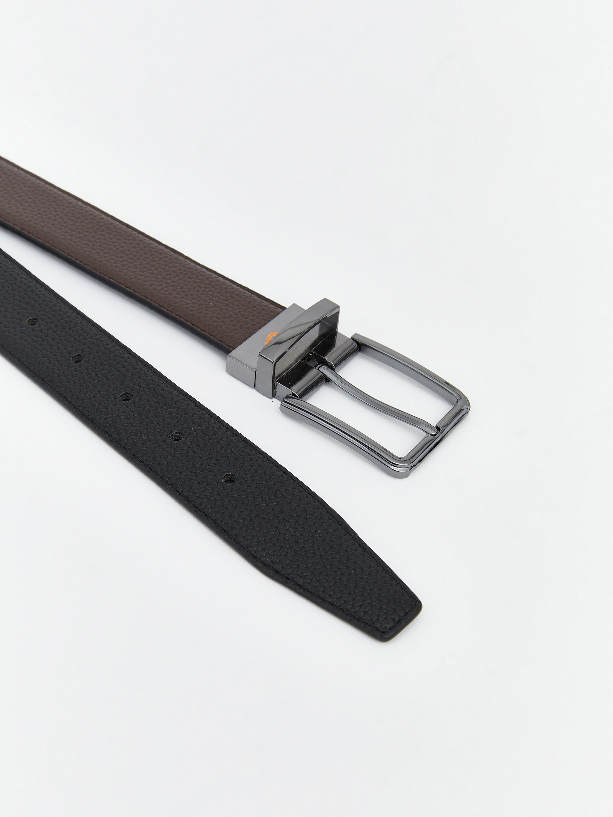 LCW ACCESSORIES Deri Görünümlü Çift Taraflı Erkek Kemer görsel 7