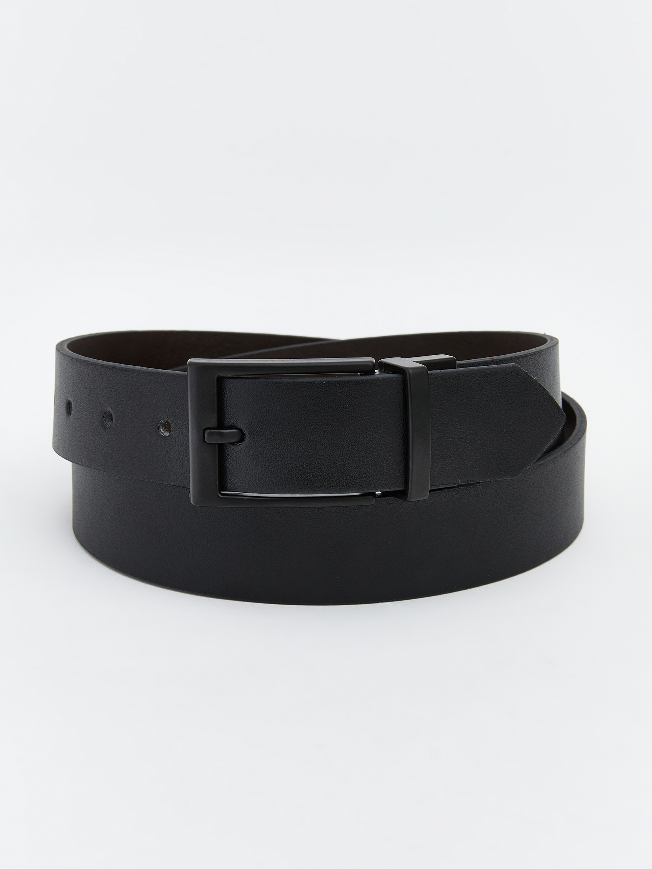 LCW ACCESSORIES Çift Yönlü Deri Görünümlü Erkek Kemer