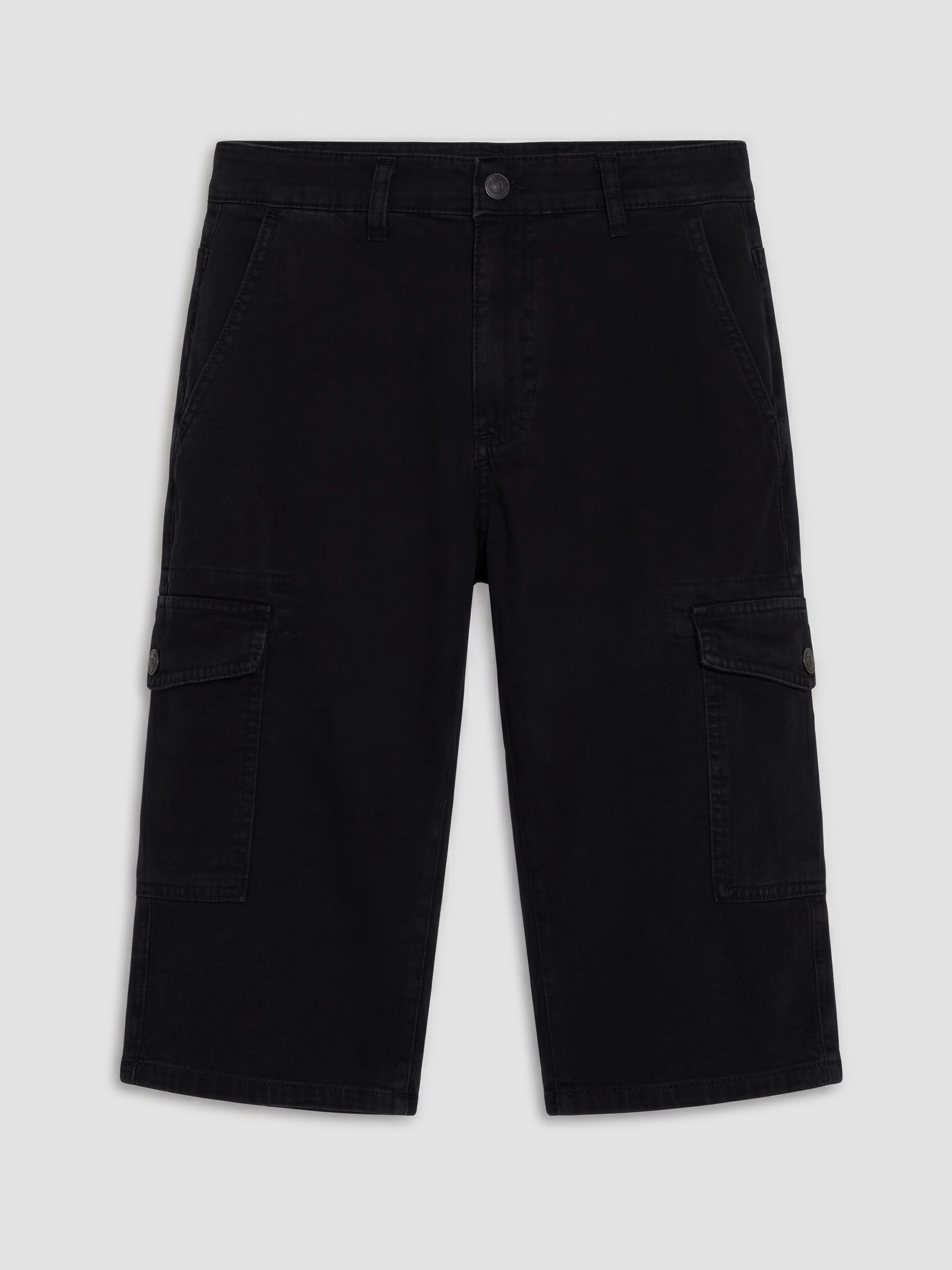 LCW Jeans Regular Fit Kargo Cepli Erkek Jean Şort görsel 5