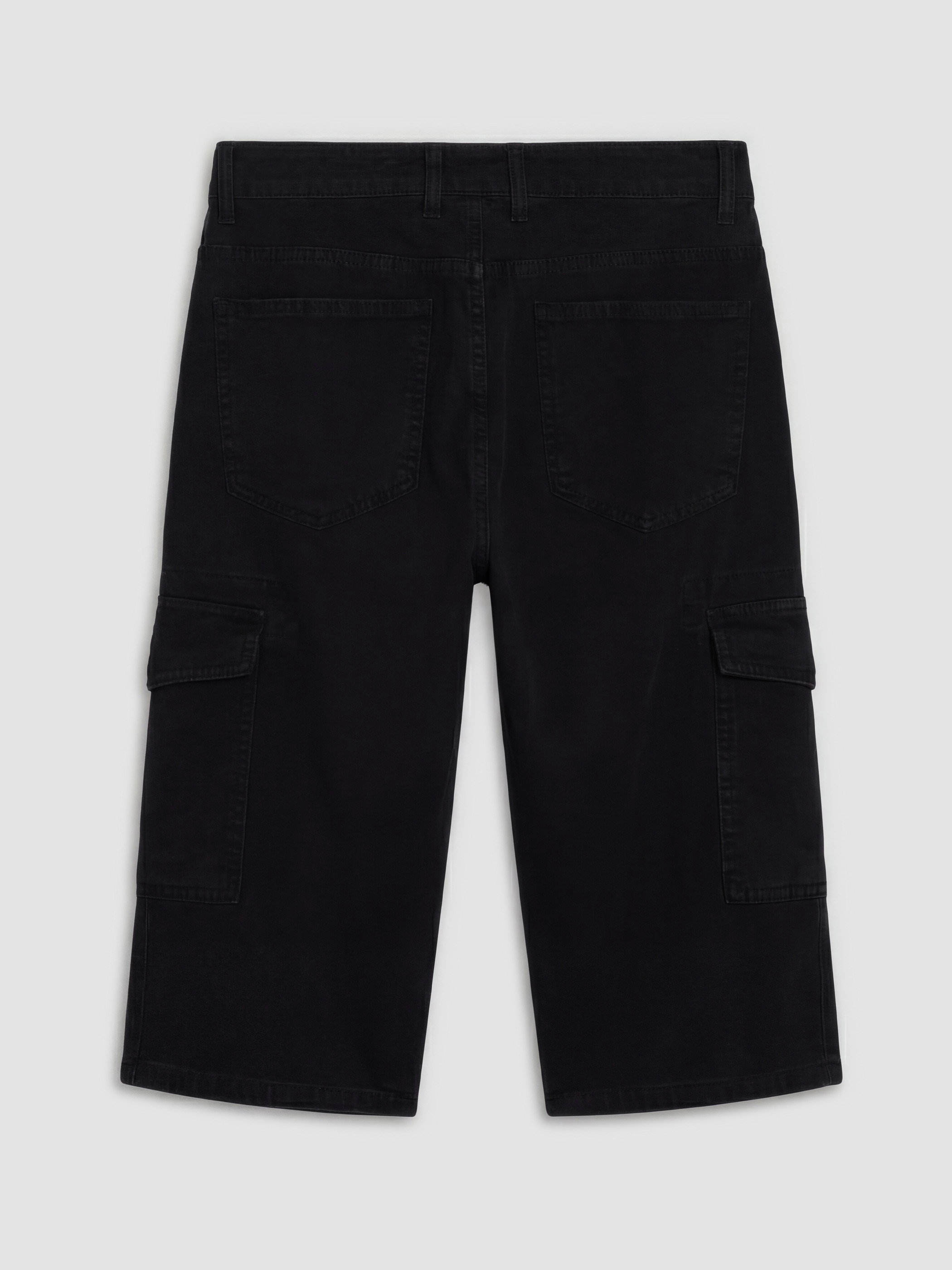 LCW Jeans Regular Fit Kargo Cepli Erkek Jean Şort görsel 6