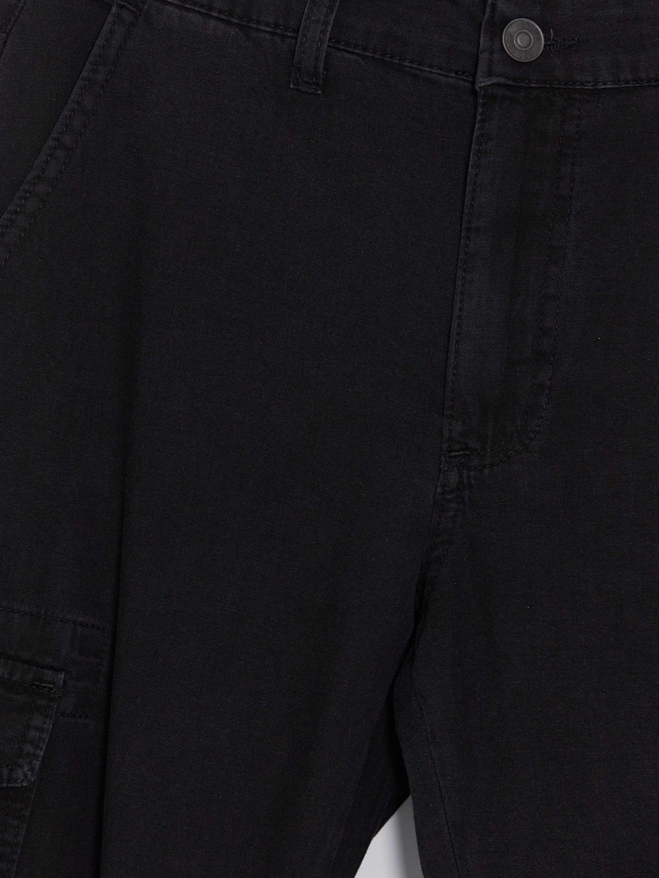 LCW Jeans Regular Fit Kargo Cepli Erkek Jean Şort görsel 7