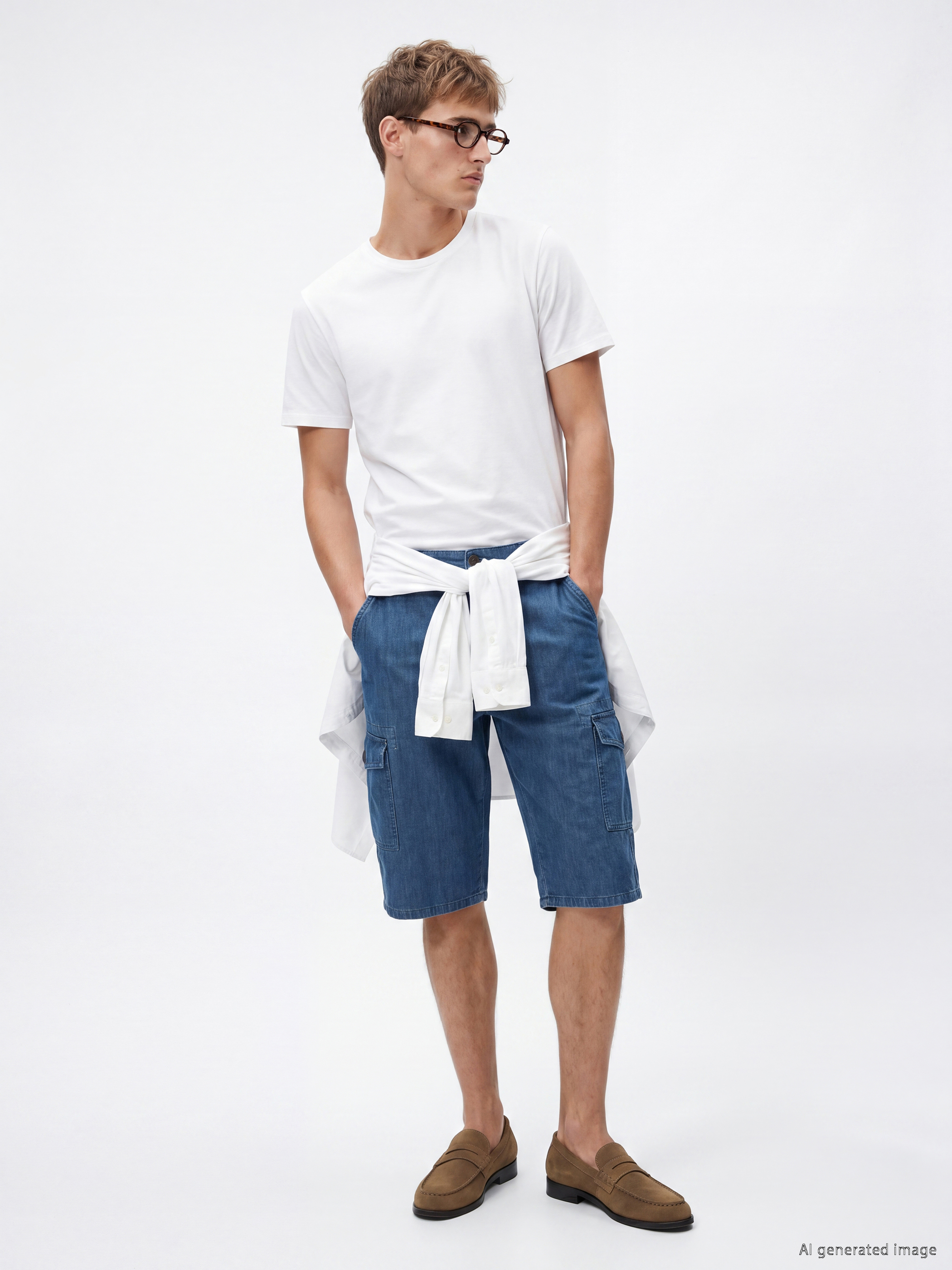 LCW Jeans Regular Fit Erkek Jean Şort