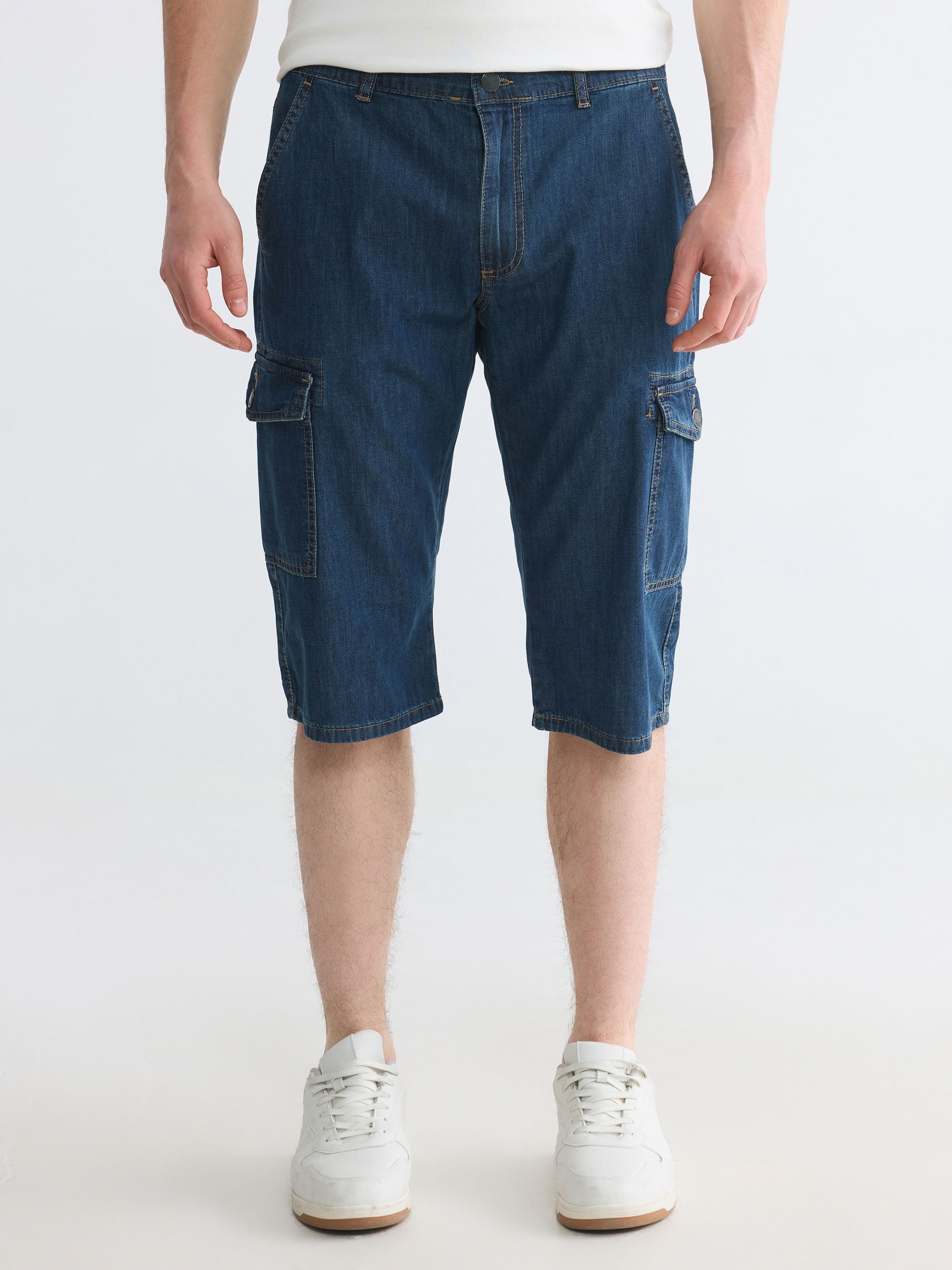 LCW Jeans Regular Fit Erkek Jean Şort görsel 4