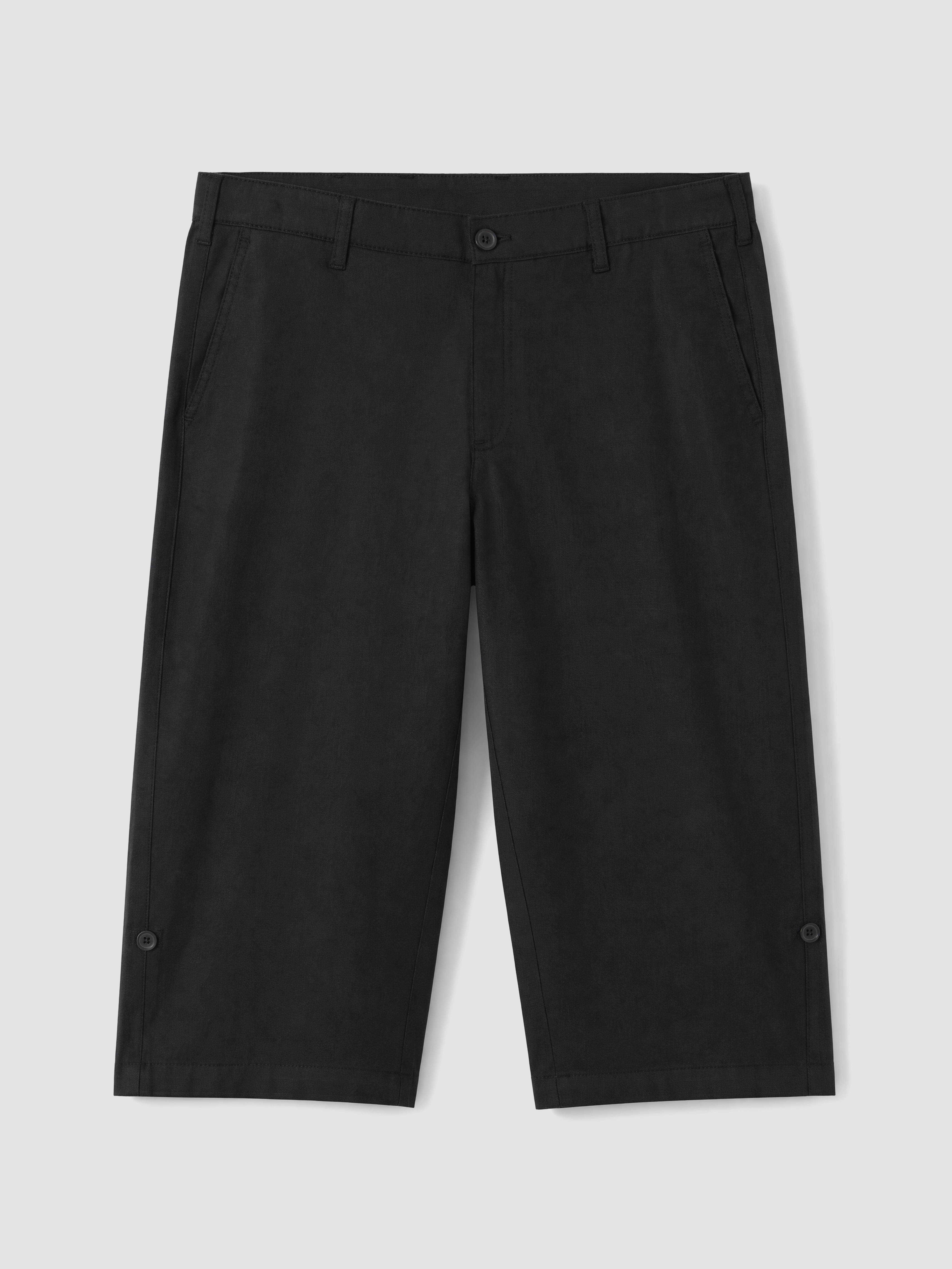 LCWAIKIKI Classic Regular Fit Keten Karışımlı Erkek Şort görsel 5