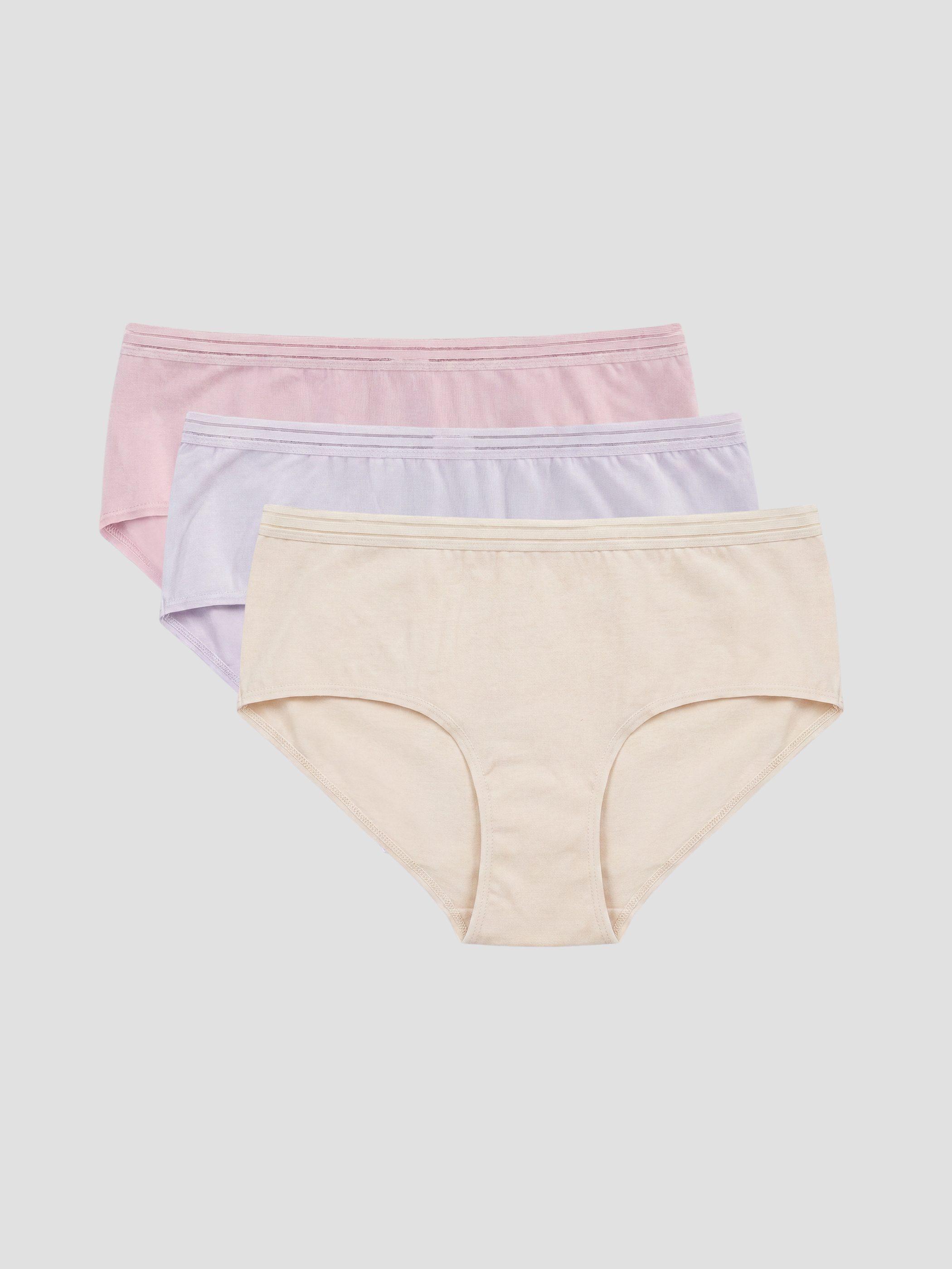 LCW DREAM Düz Brazilian Külot 3'lü