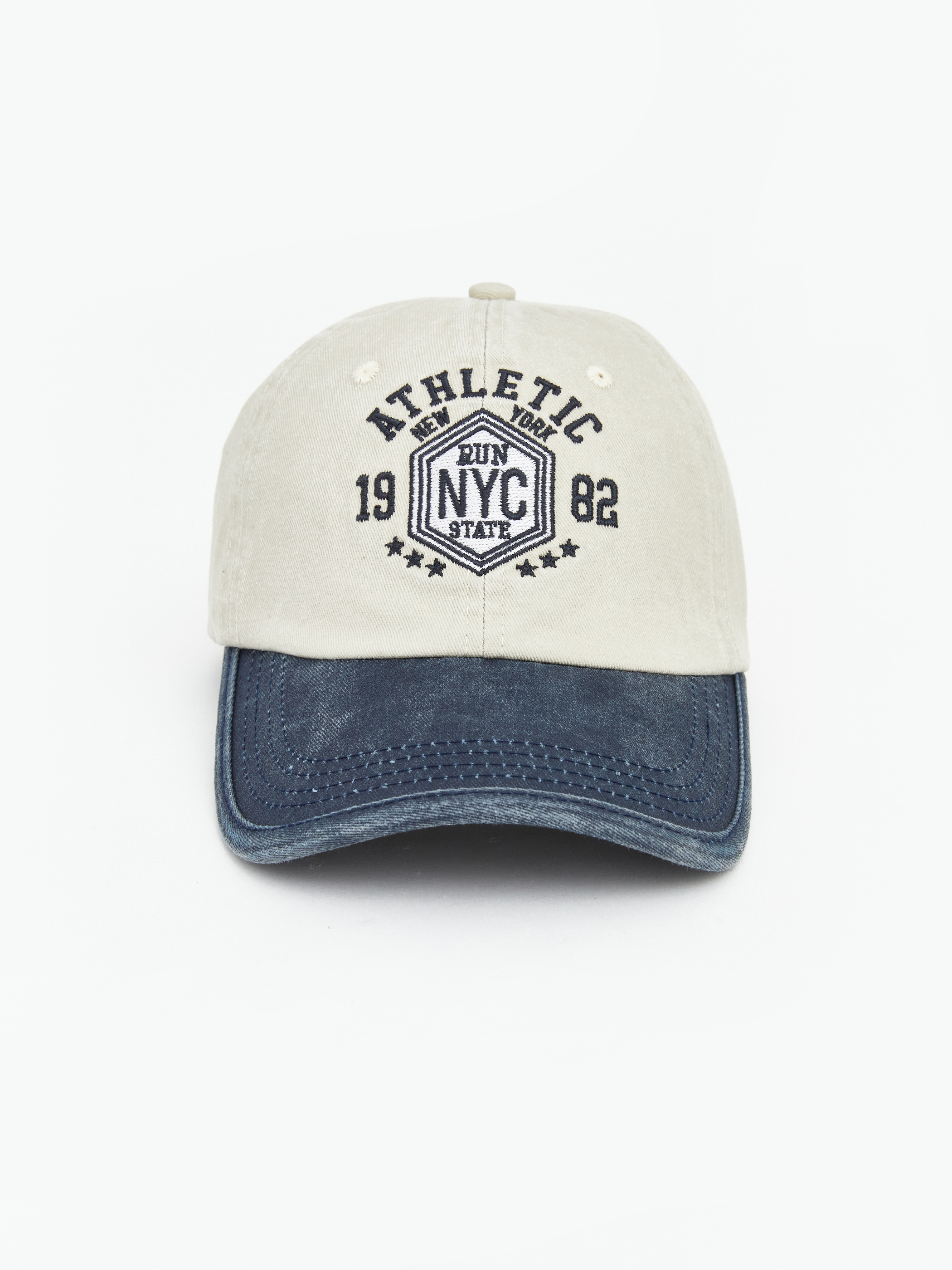LCW ACCESSORIES NYC Nakışlı Erkek Kep Şapka görsel 2
