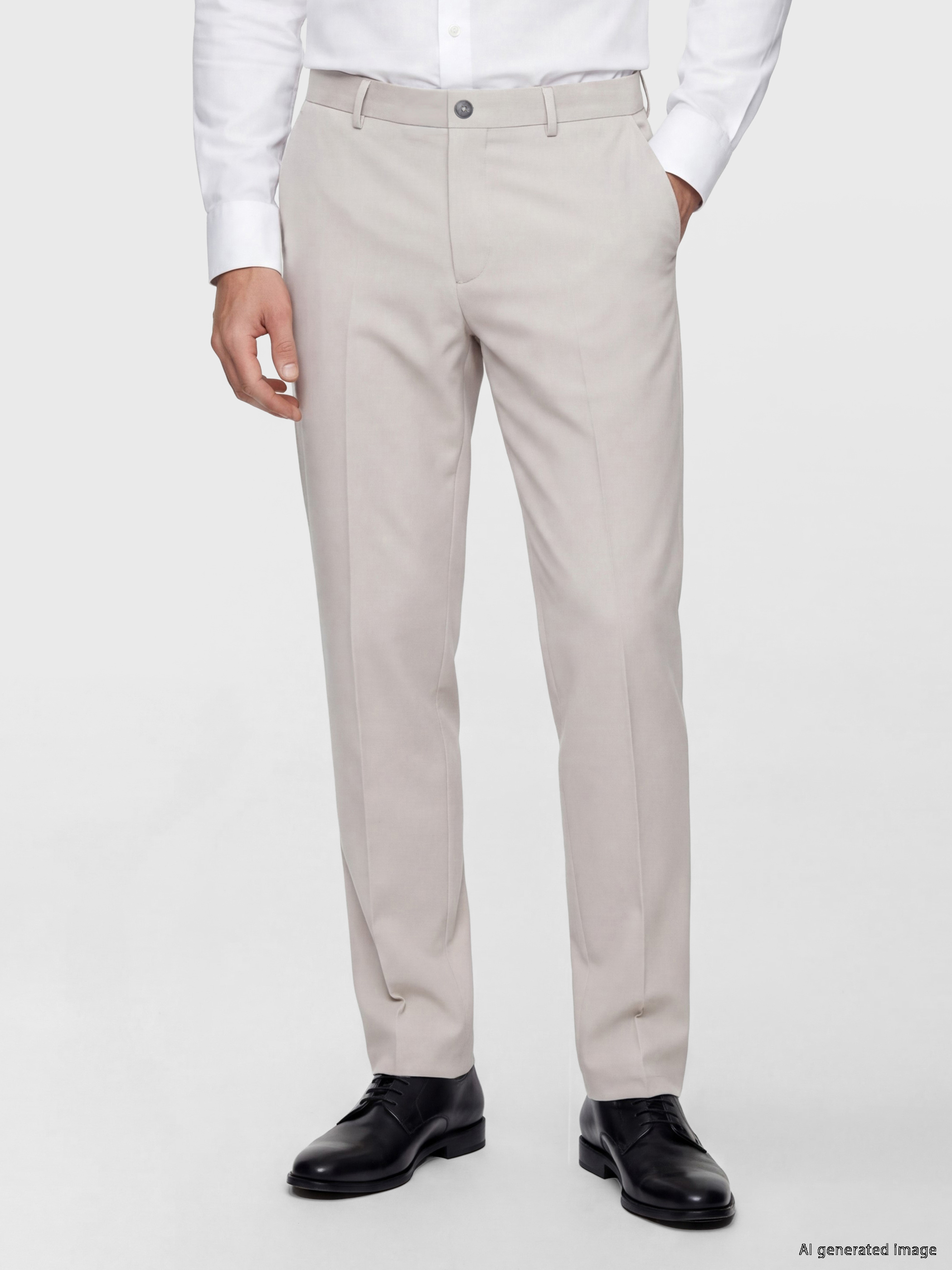 LCW BUSINESS Slim Fit Erkek Pantolon görsel 2