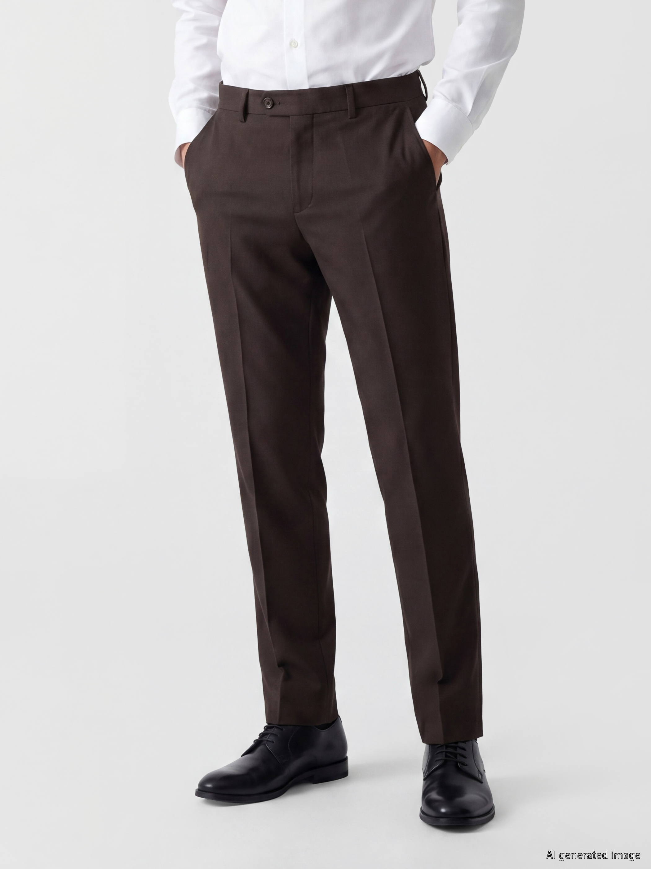 LCW BUSINESS Slim Fit Erkek Pantolon görsel 2