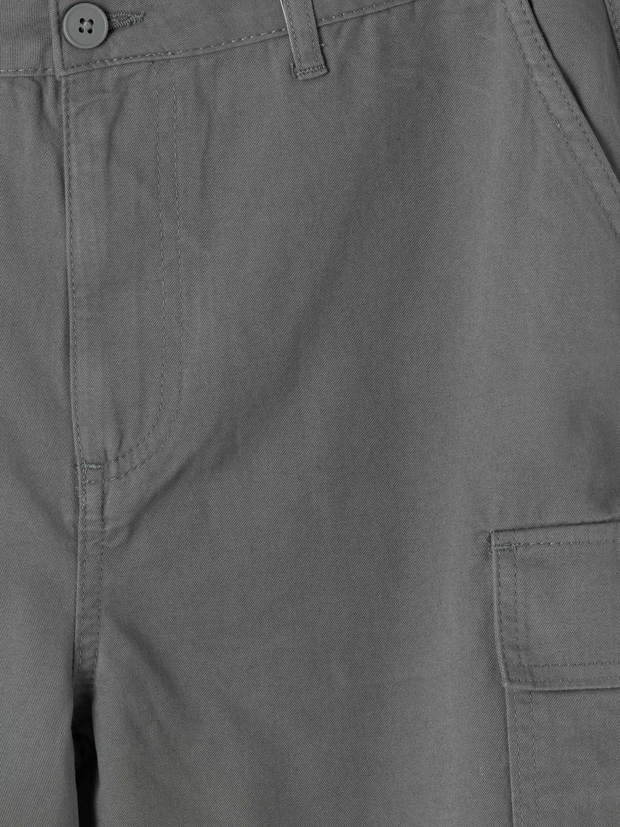 XSIDE Regular Fit Gabardin Erkek Kargo Şort görsel 7