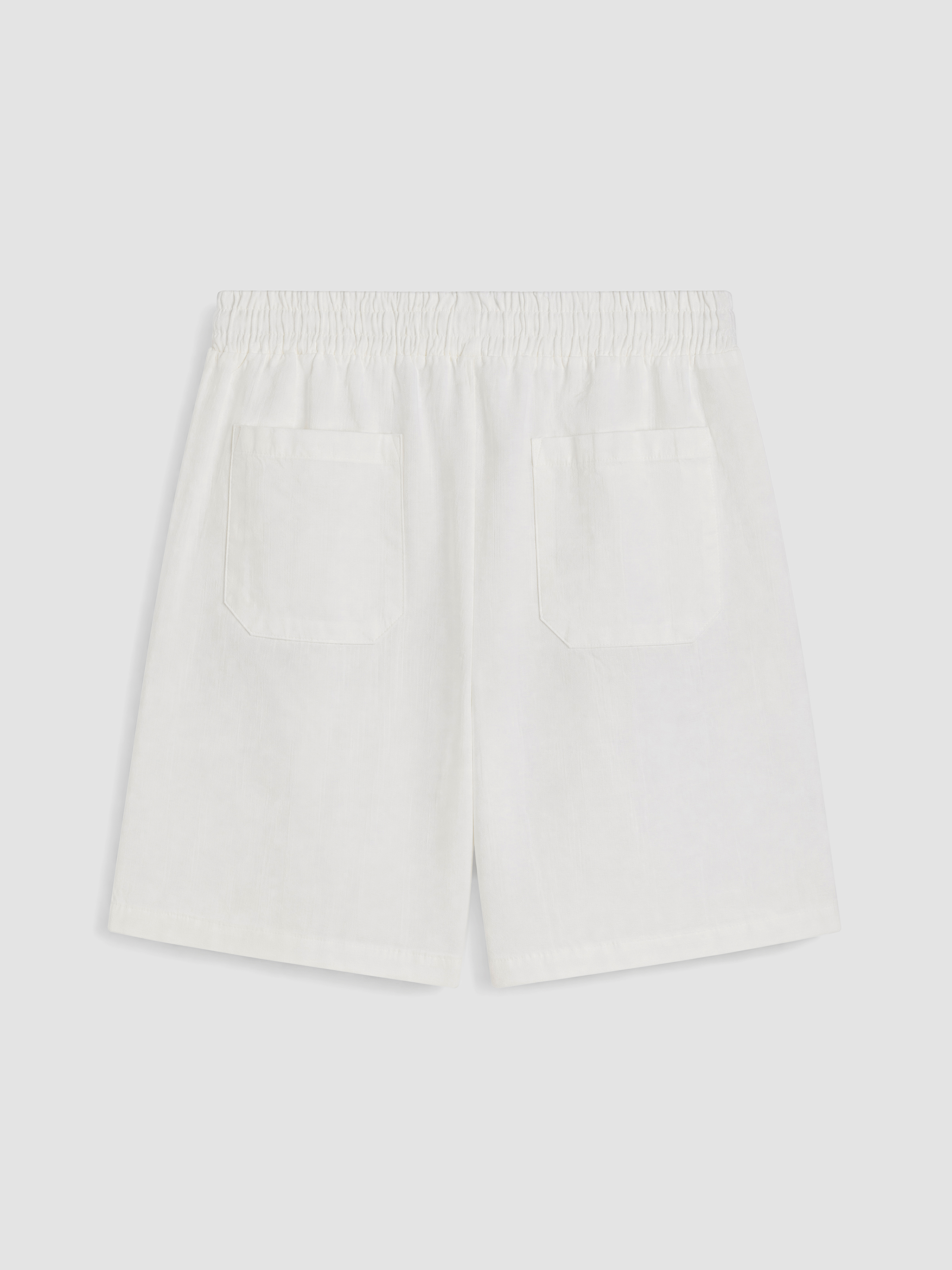 XSIDE Regular Fit Keten Görünümlü Erkek Şort görsel 7