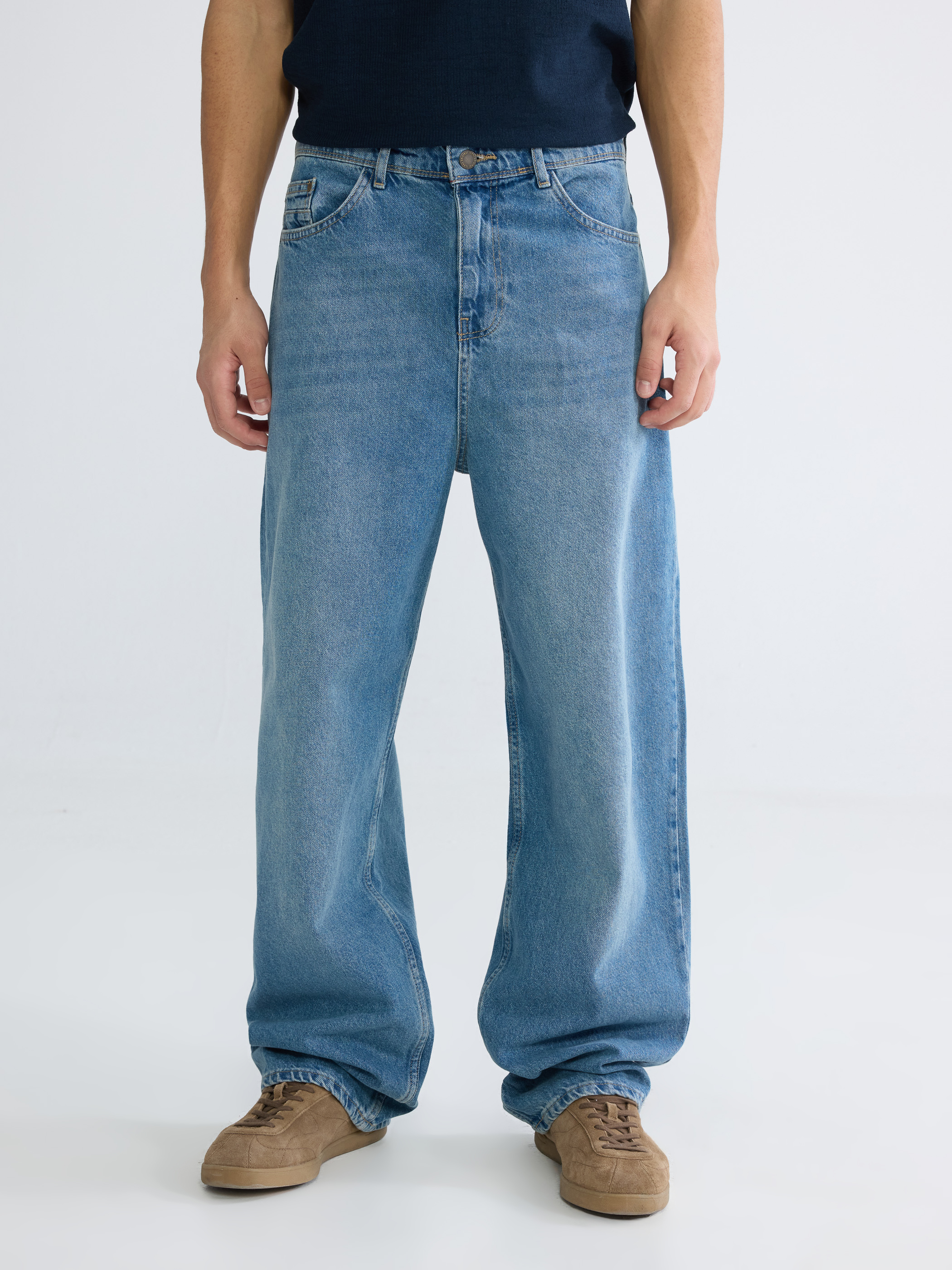 XSIDE Loose Fit Erkek Jean Pantolon görsel 4