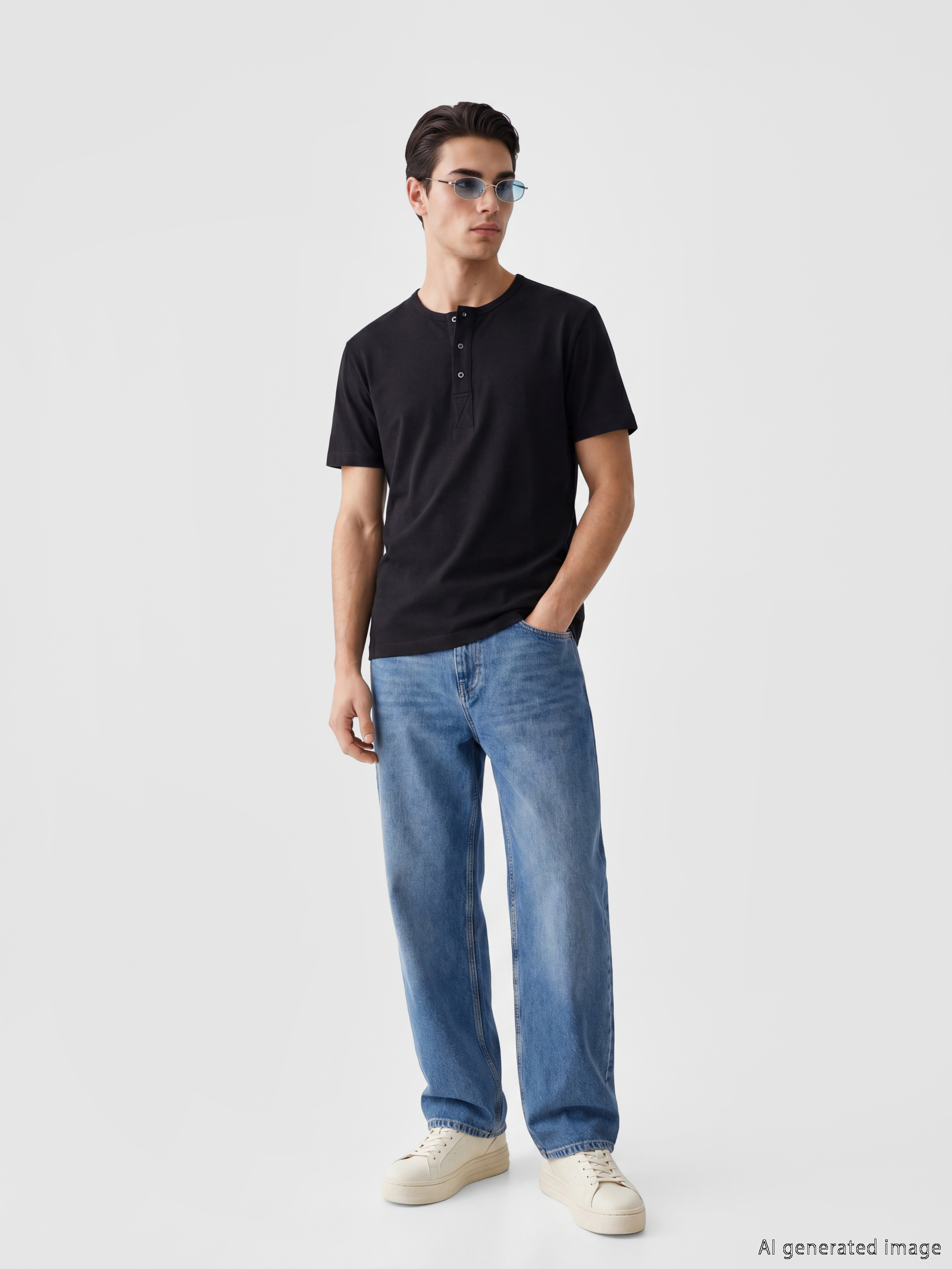 XSIDE Loose Fit Erkek Jean Pantolon görsel 2