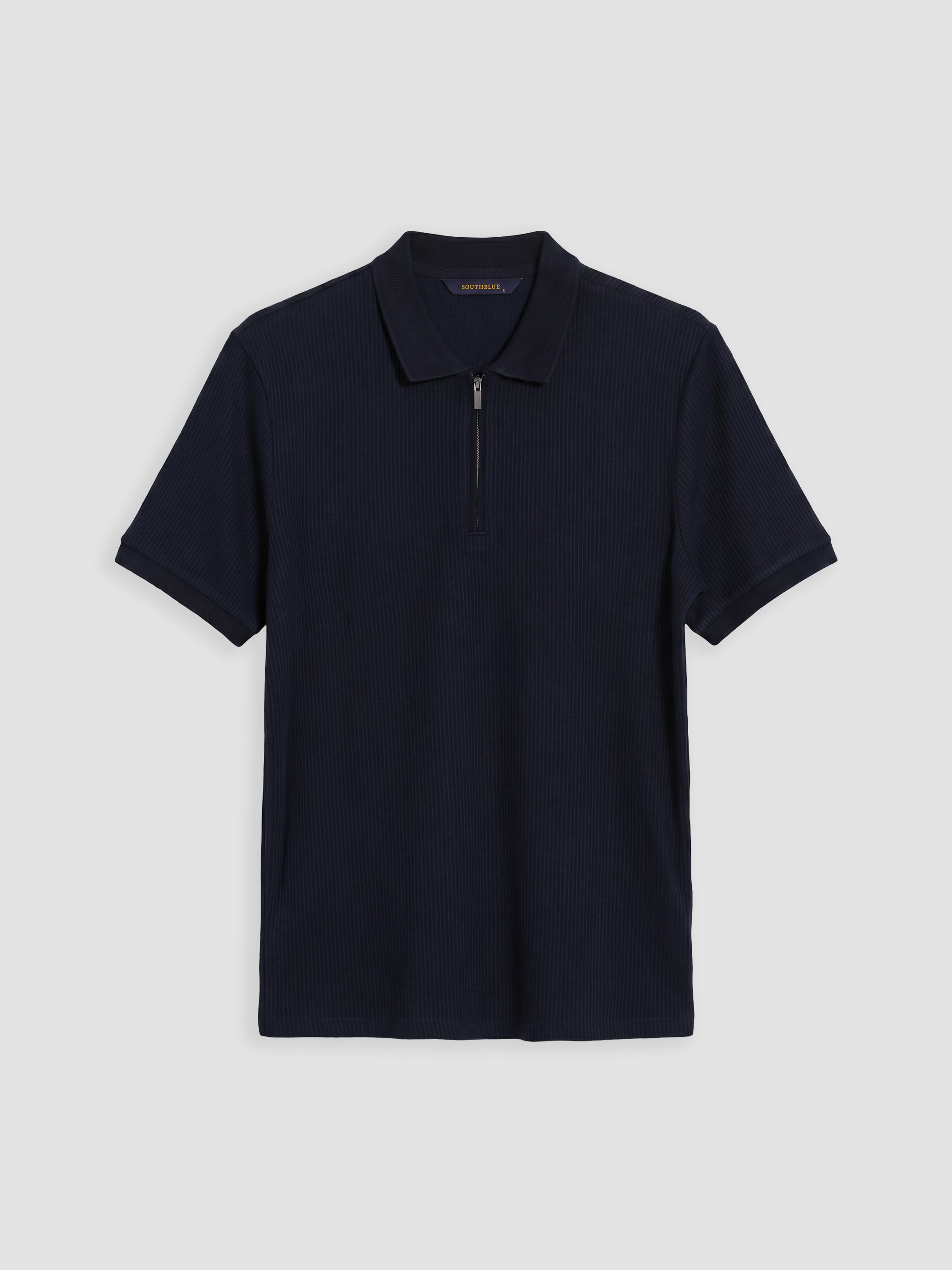 SOUTHBLUE Polo Yaka Erkek Dokulu Tişört görsel 5