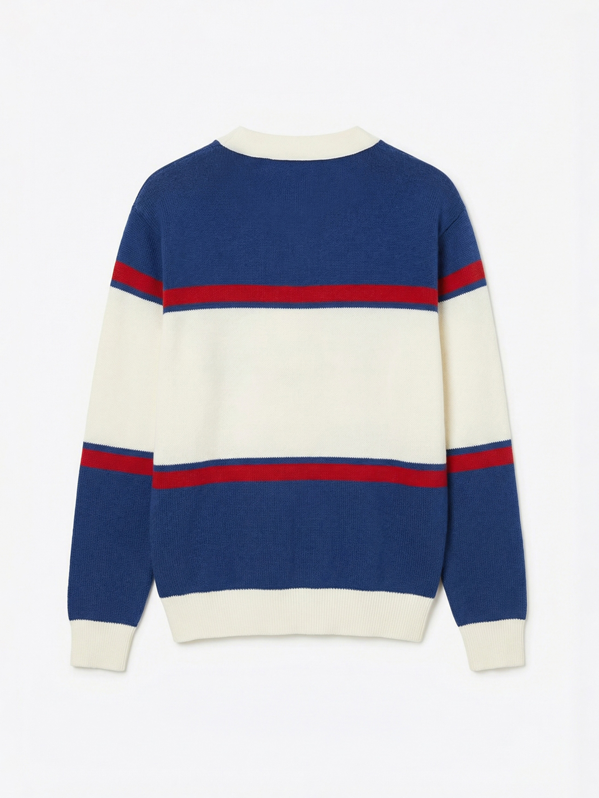 XSIDE Polo Yaka Nakışlı Erkek Triko Kazak görsel 6