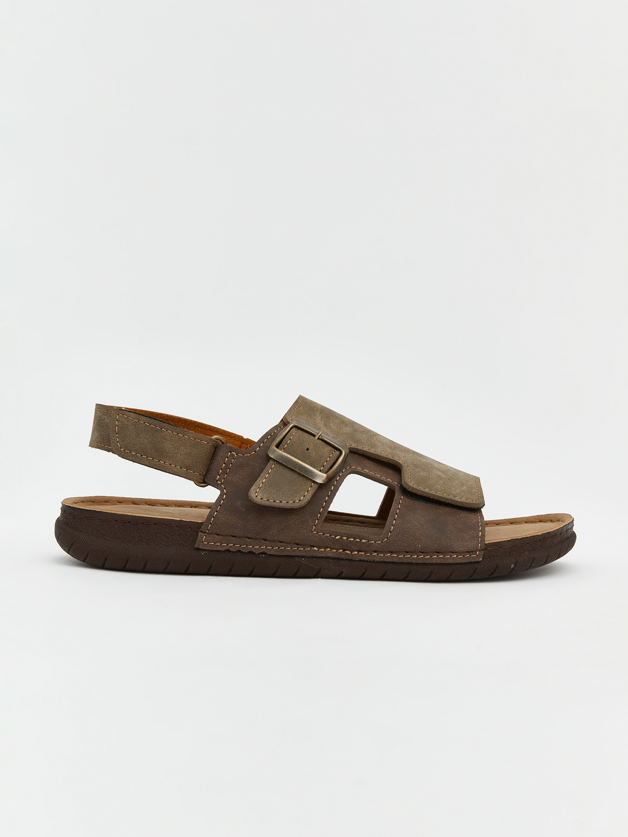 LCW STEPS Süet Görünümlü Erkek Sandalet görsel 2