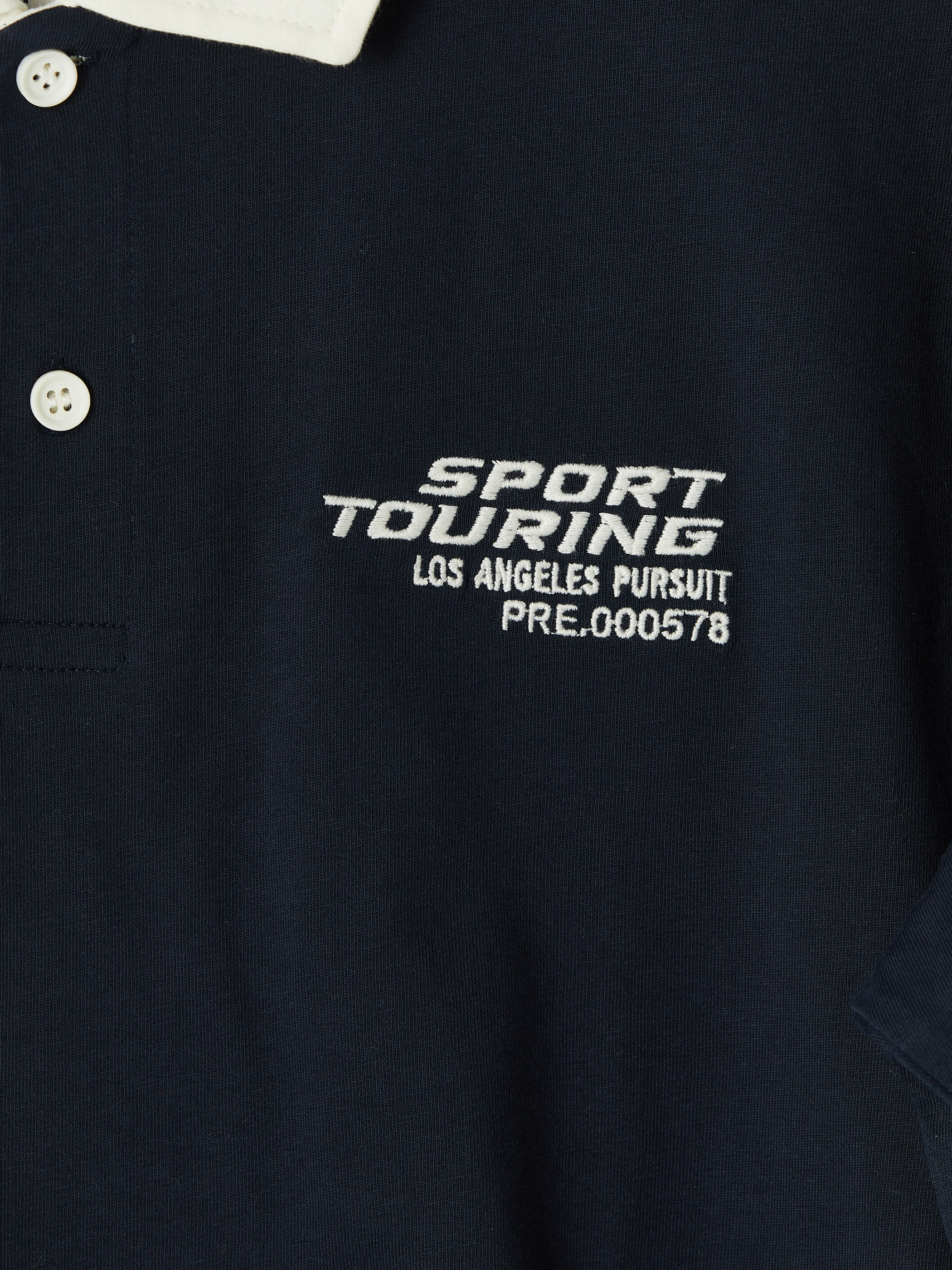 XSIDE Polo Yaka Baskılı Erkek Tişört görsel 8