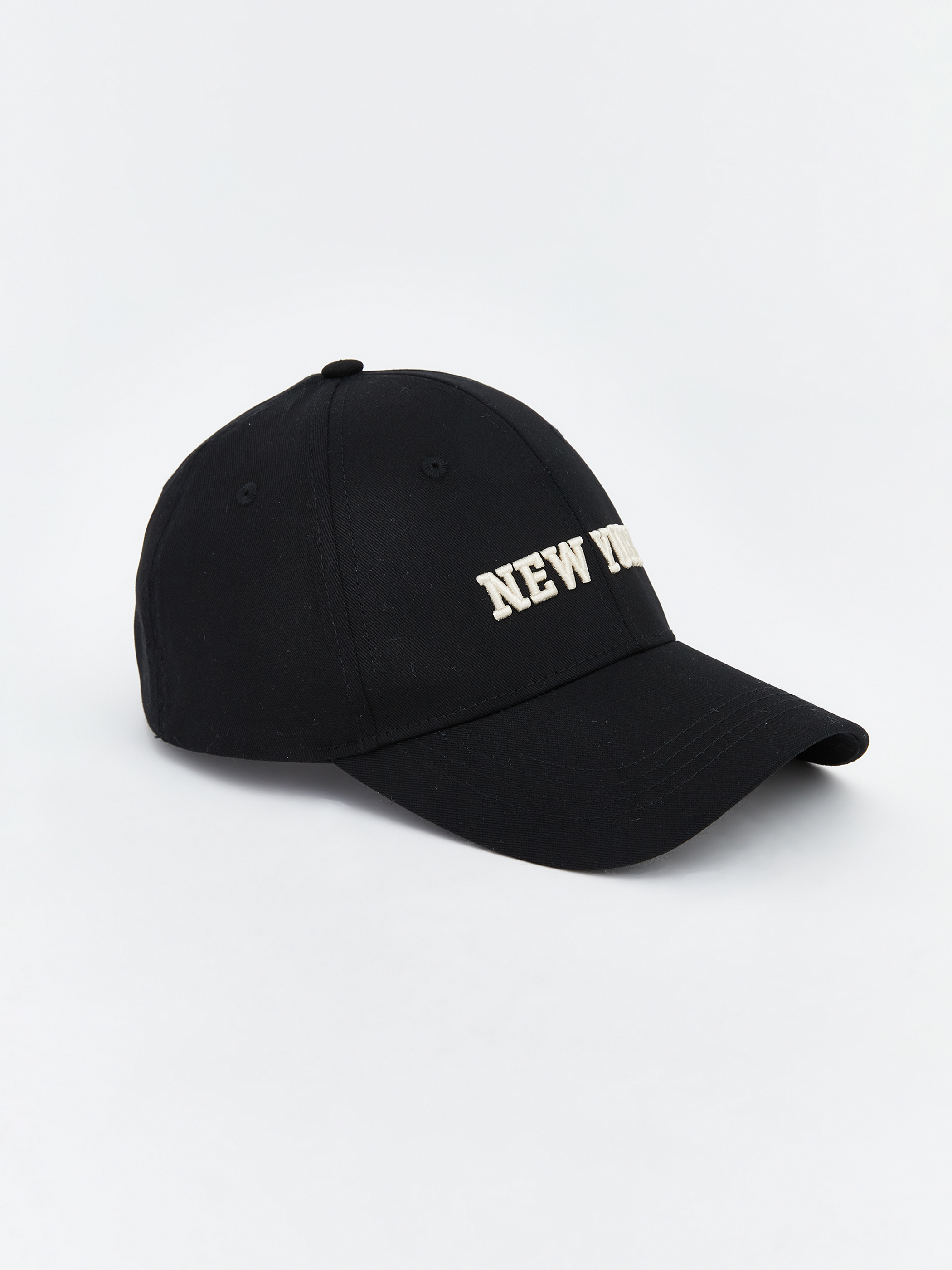 LCW ACCESSORIES New York Nakışlı Kadın Kep Şapka görsel 2