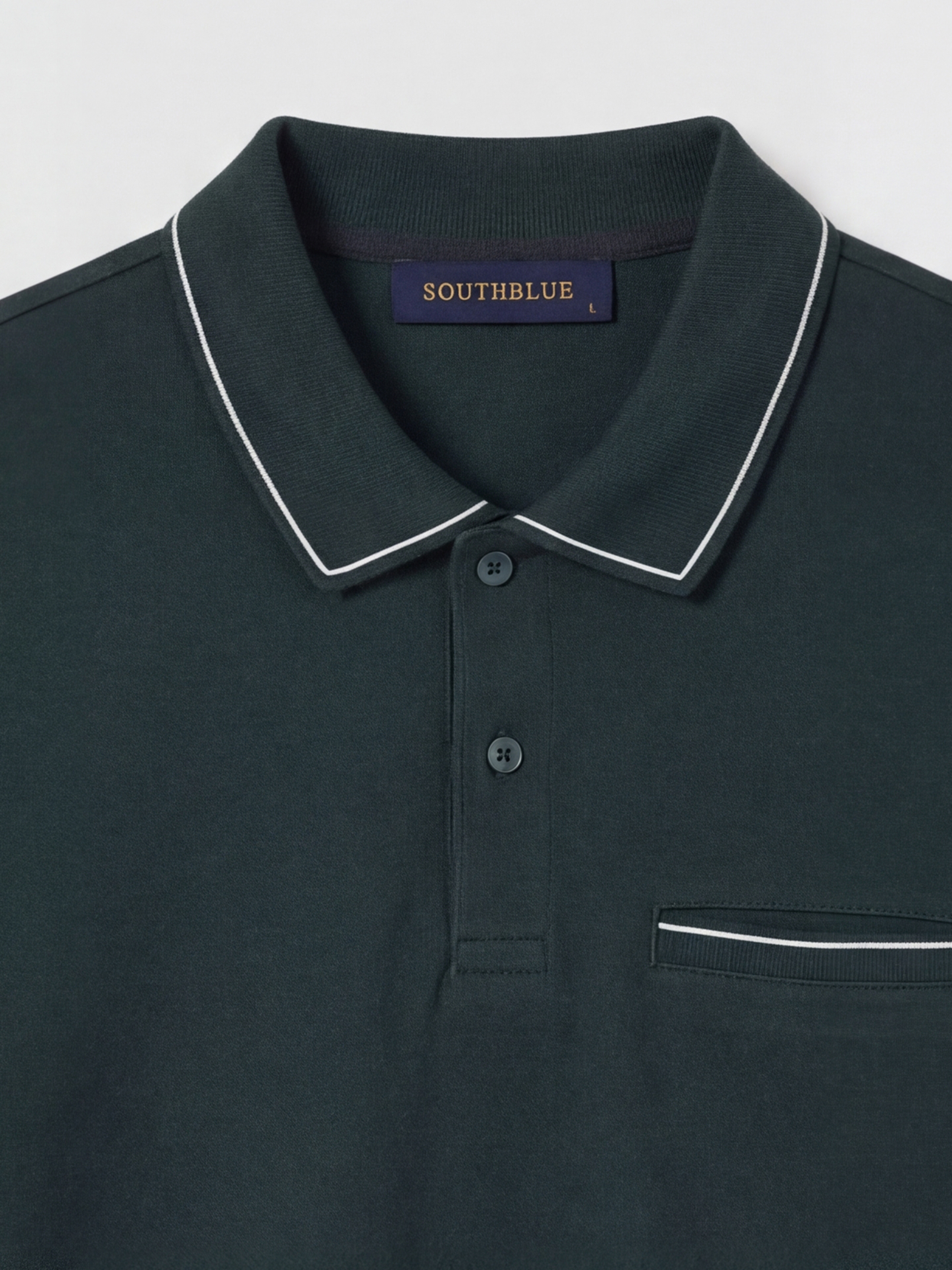 SOUTHBLUE Polo Yaka Pike Erkek Tişört görsel 7