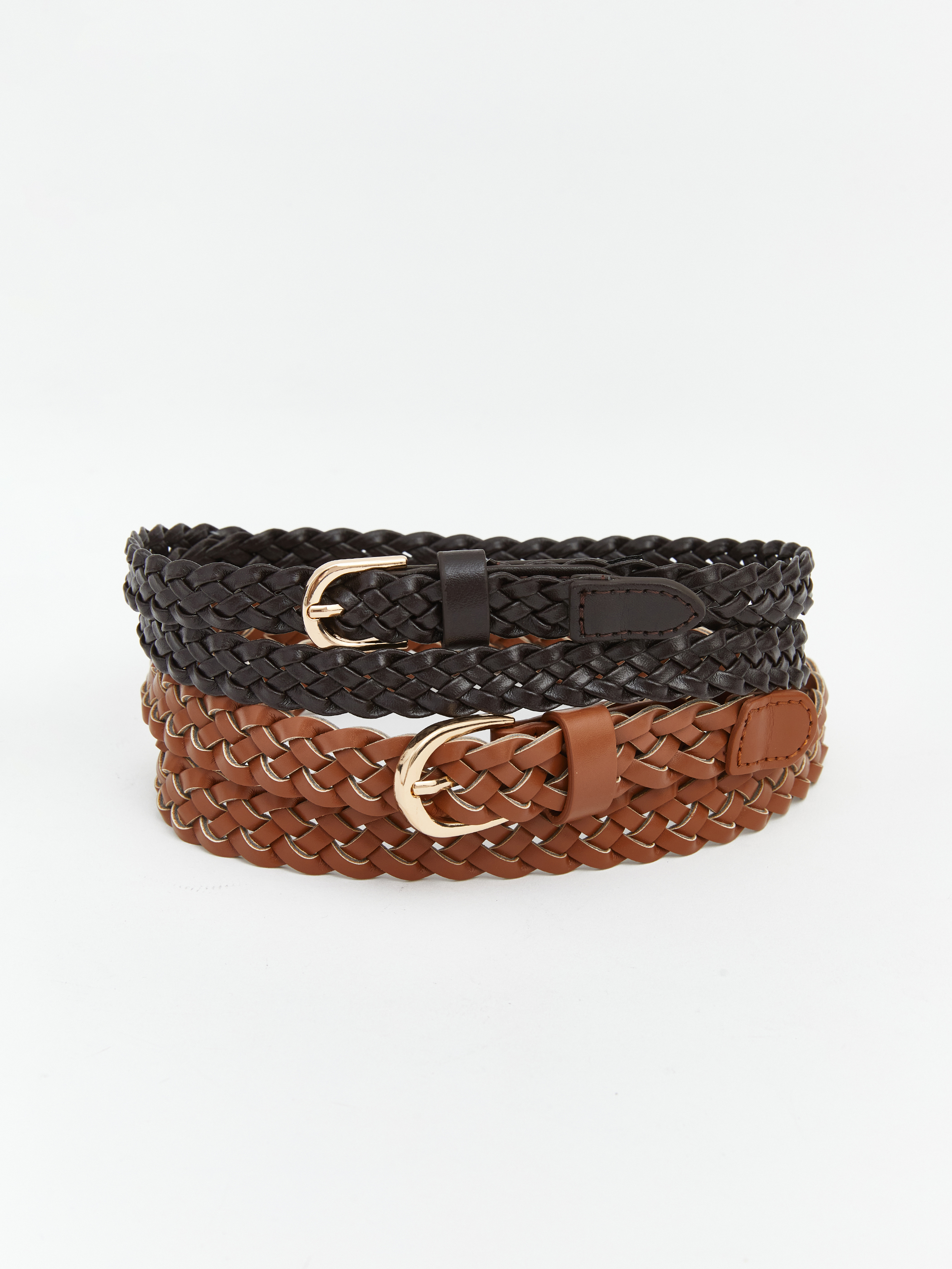 LCW ACCESSORIES Örgülü Kadın Kemer 2'li