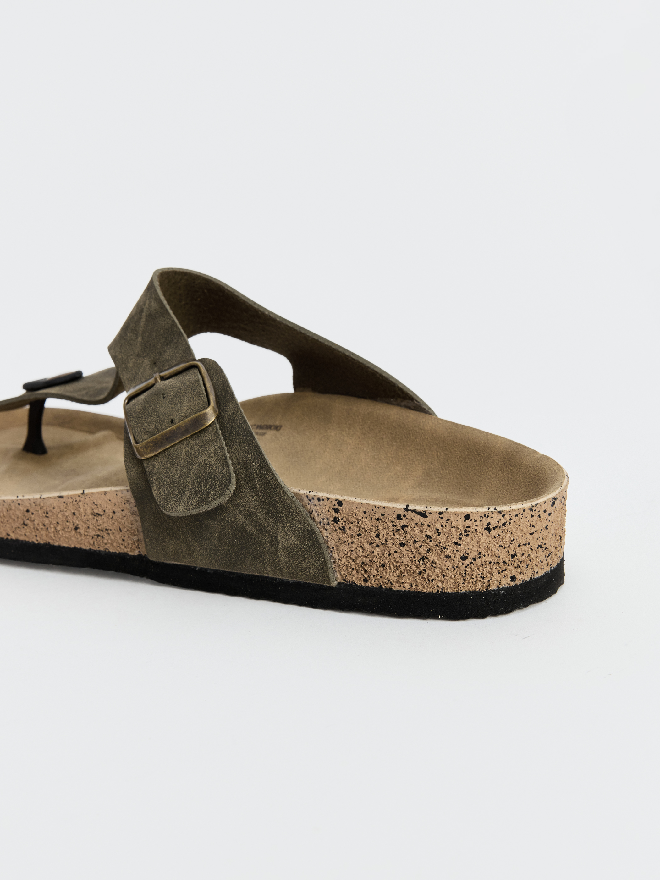LCW STEPS Süet Görünümlü Erkek Terlik görsel 2