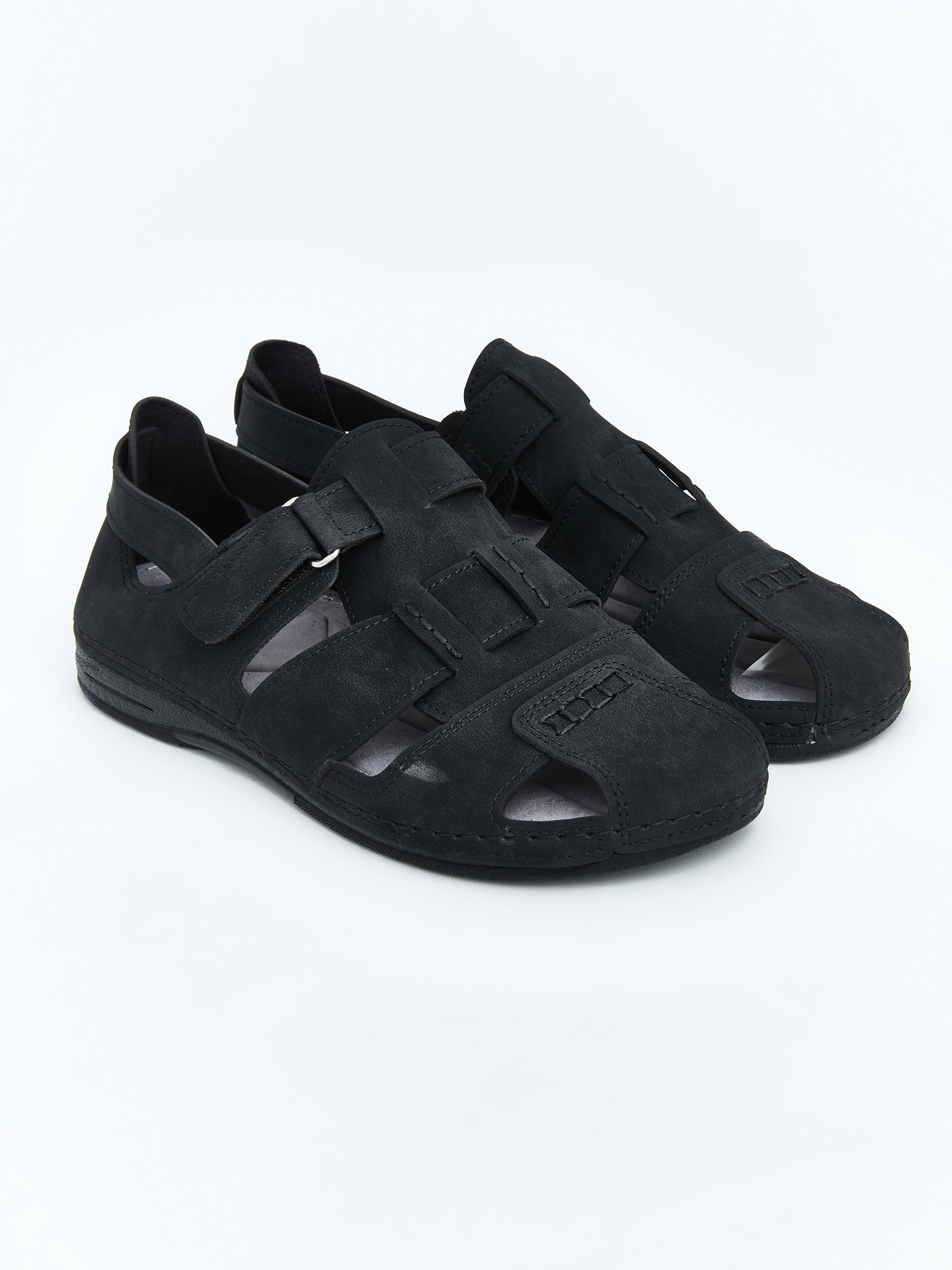 LCW STEPS Süet Görünümlü Erkek Sandalet