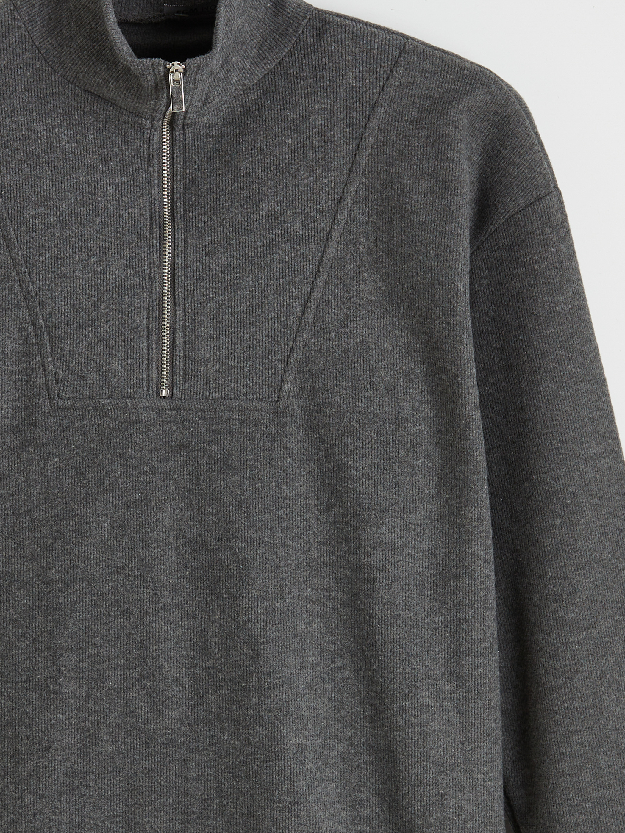 LCW Modest Dik Yaka Kadın Sweatshirt Tunik görsel 6