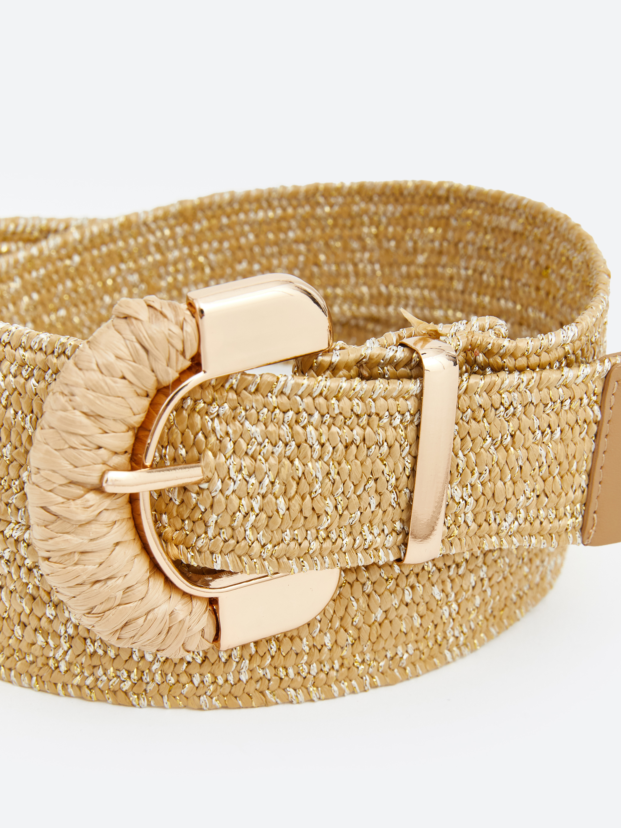 LCW ACCESSORIES Hasır Görünümlü Tokalı Kadın Kemer görsel 4