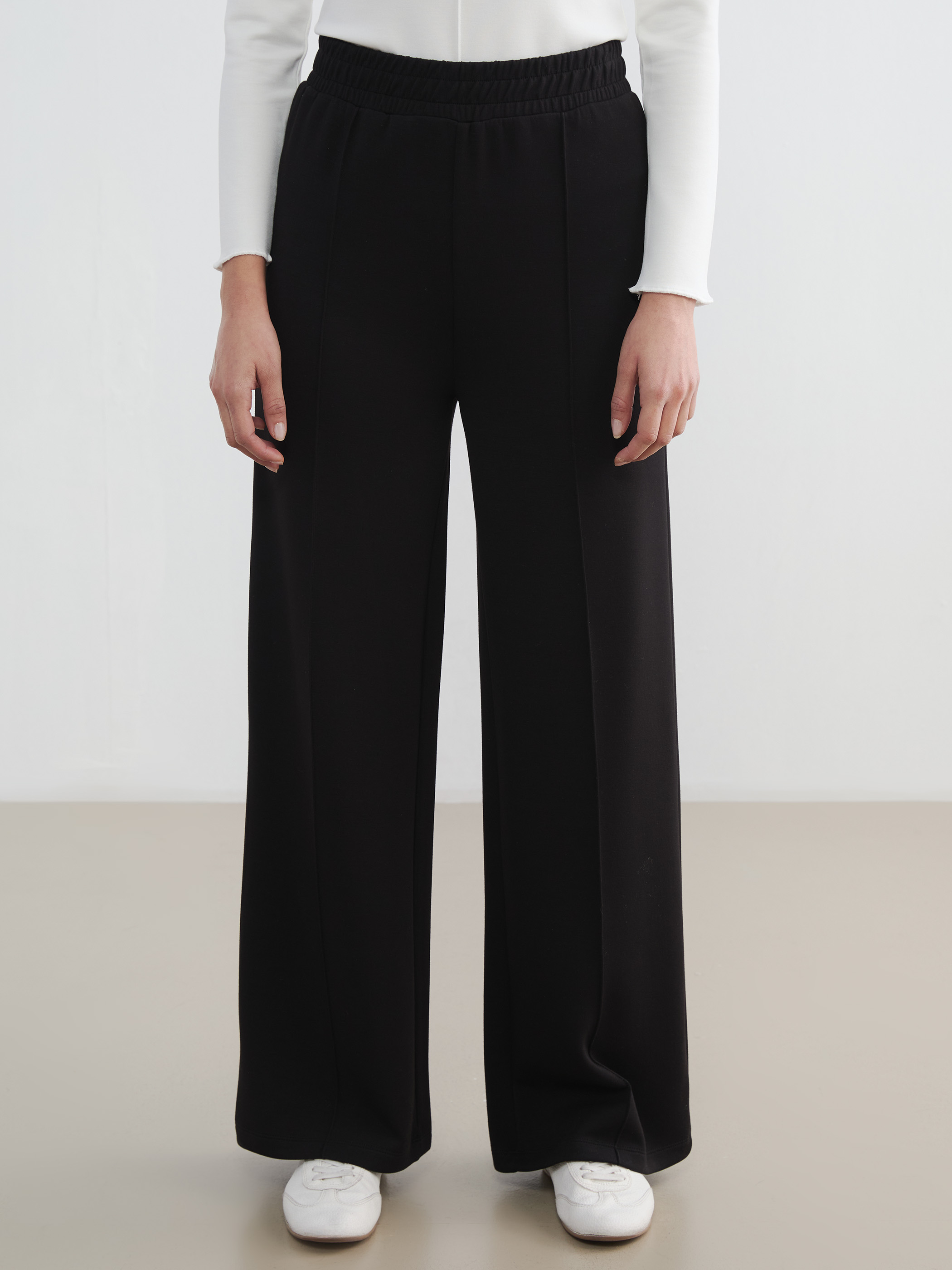 LCW Modest Beli Lastikli Soft Touch Kadın Eşofman Altı görsel 2