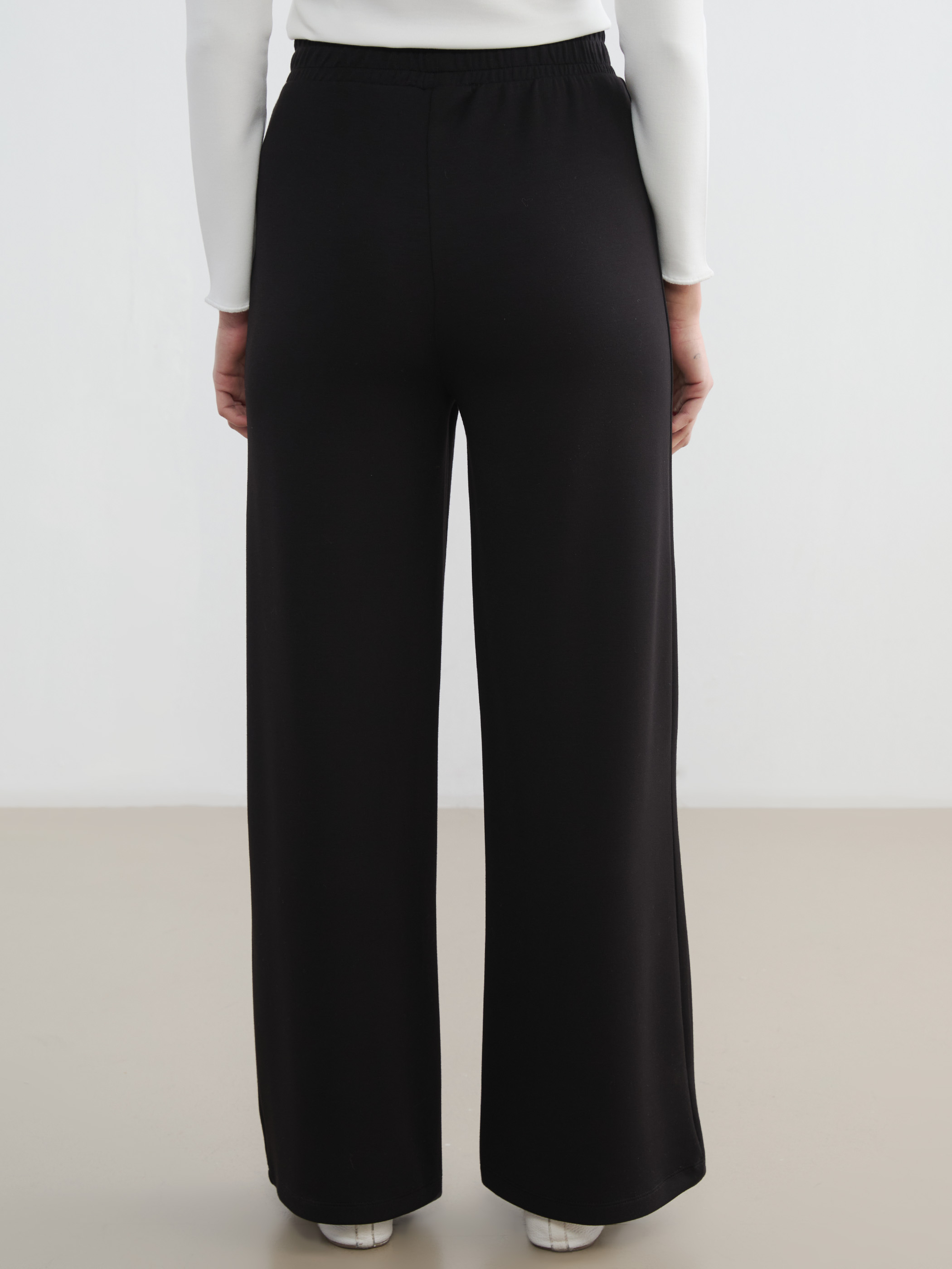 LCW Modest Beli Lastikli Soft Touch Kadın Eşofman Altı görsel 4