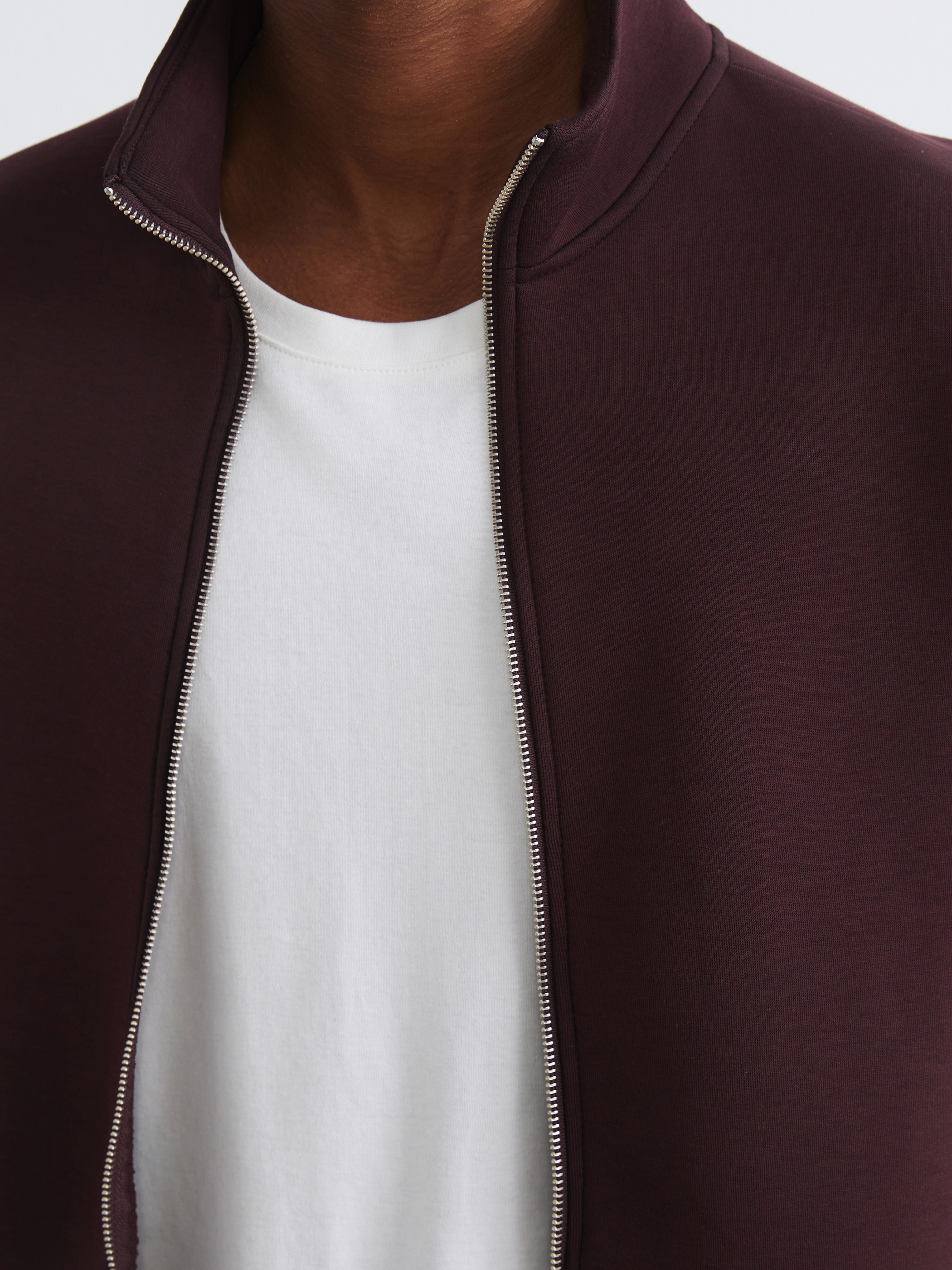 XSIDE Dik Yaka Erkek Fermuarlı Sweatshirt görsel 4