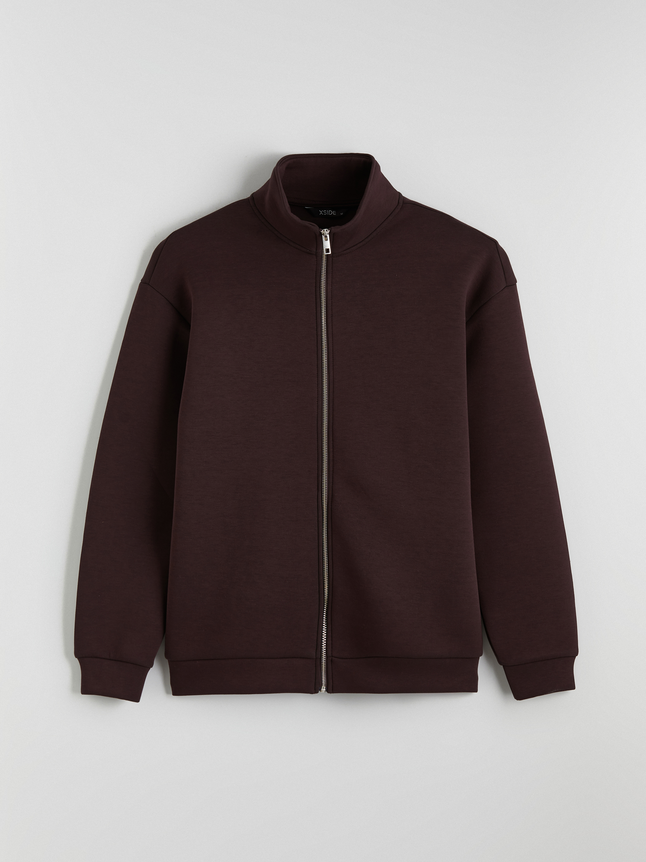 XSIDE Dik Yaka Erkek Fermuarlı Sweatshirt görsel 6