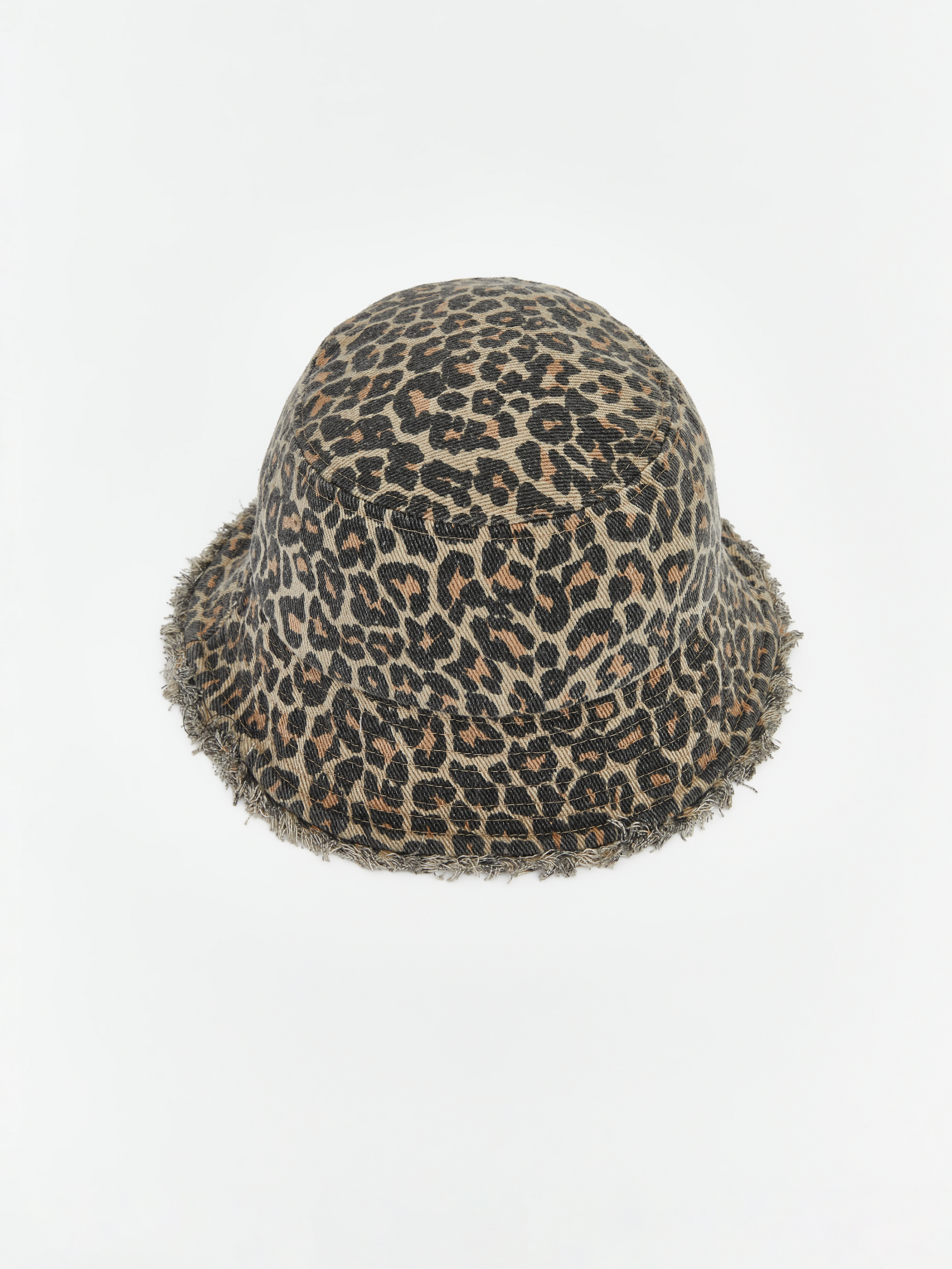 LCW ACCESSORIES Leopar Desenli Kadın Bucket Şapka görsel 4