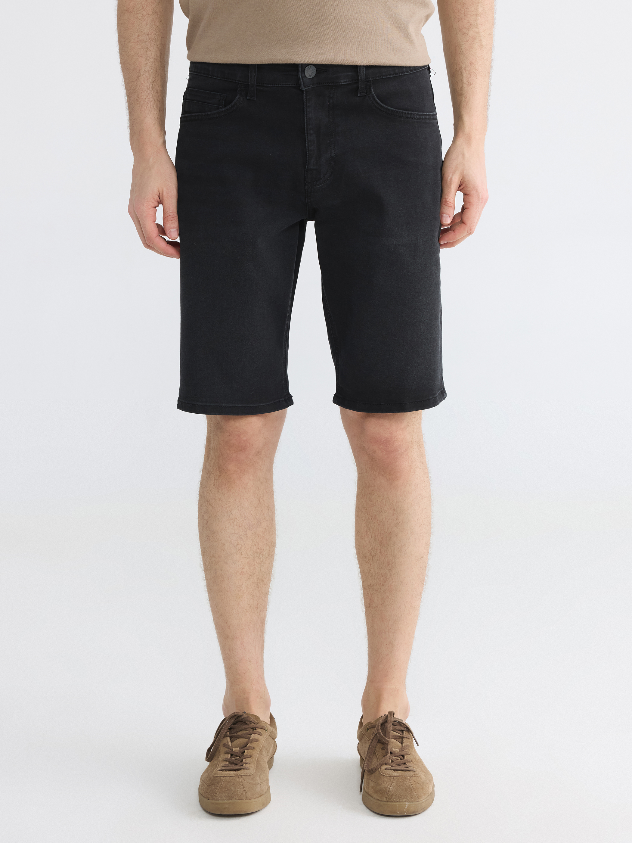 LCW Jeans Slim Fit Erkek Jean Şort görsel 2
