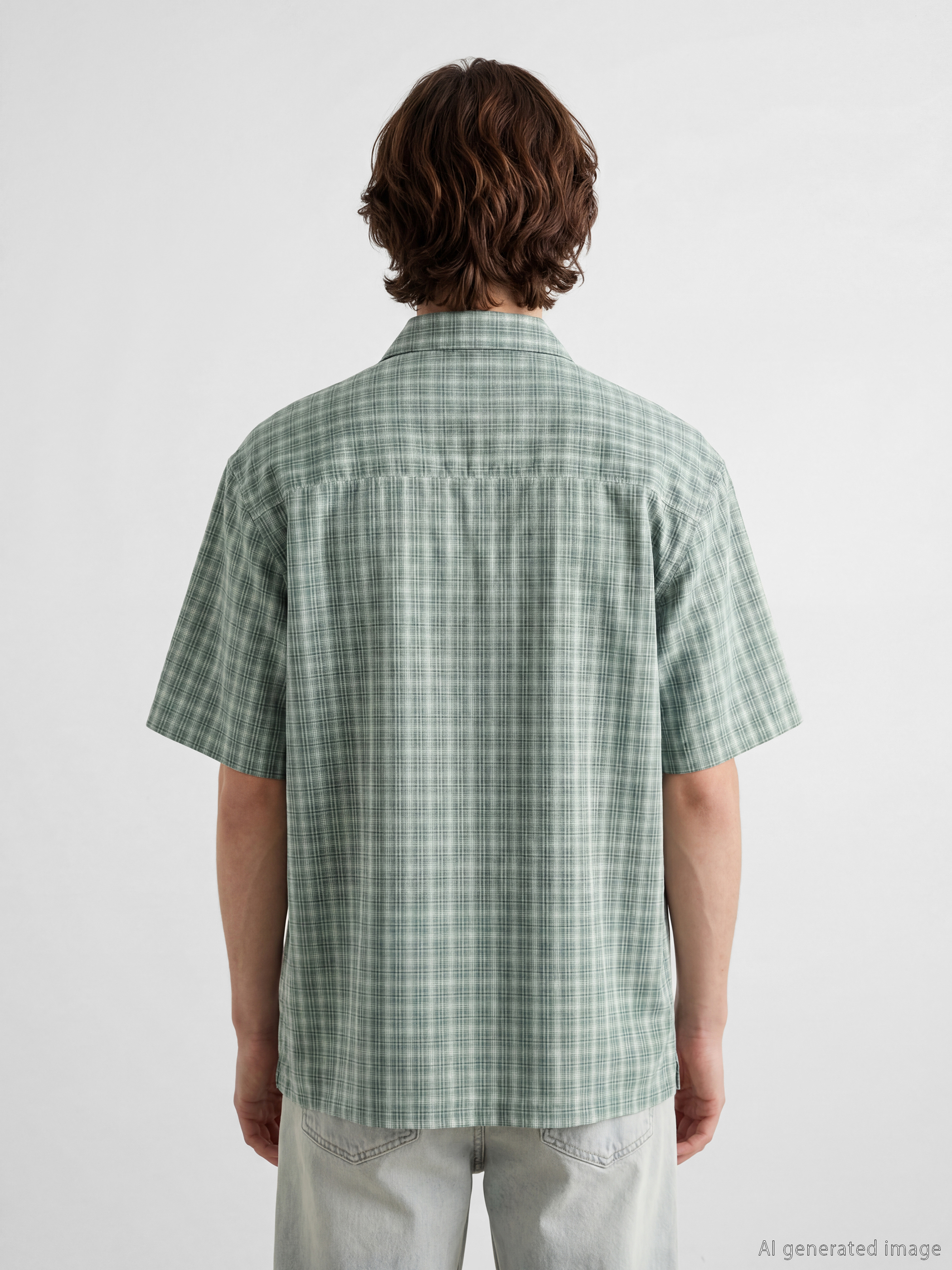 XSIDE Loose Fit Nakışlı Erkek Gömlek görsel 4