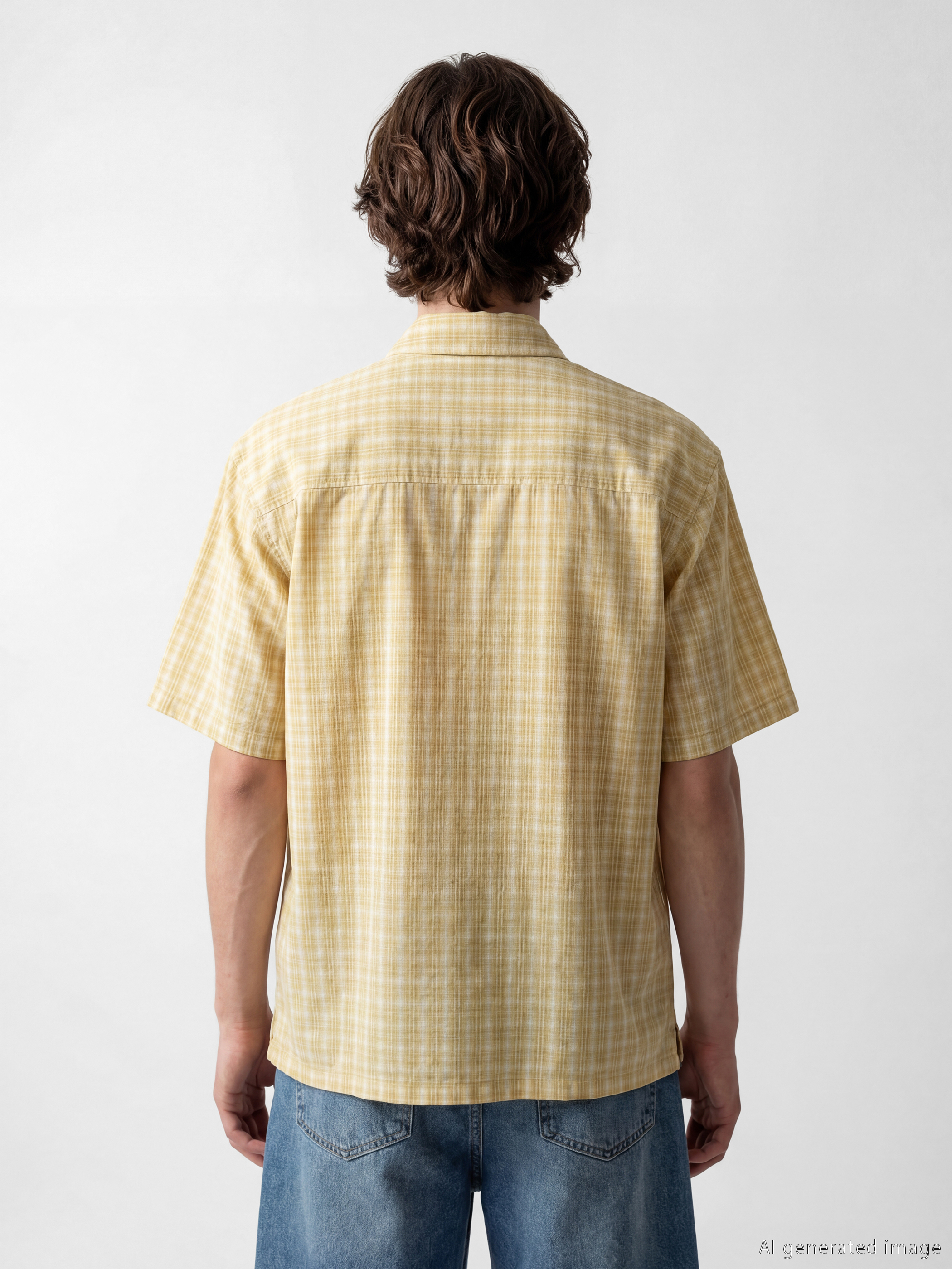 XSIDE Loose Fit Nakışlı Erkek Gömlek görsel 4