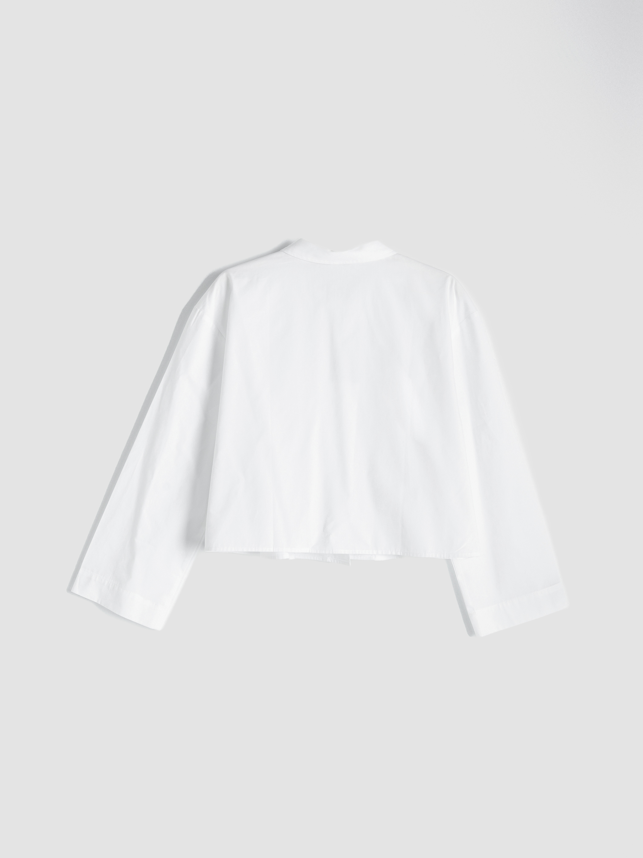 LCW Modest Nakışlı Poplin Kadın Gömlek görsel 8