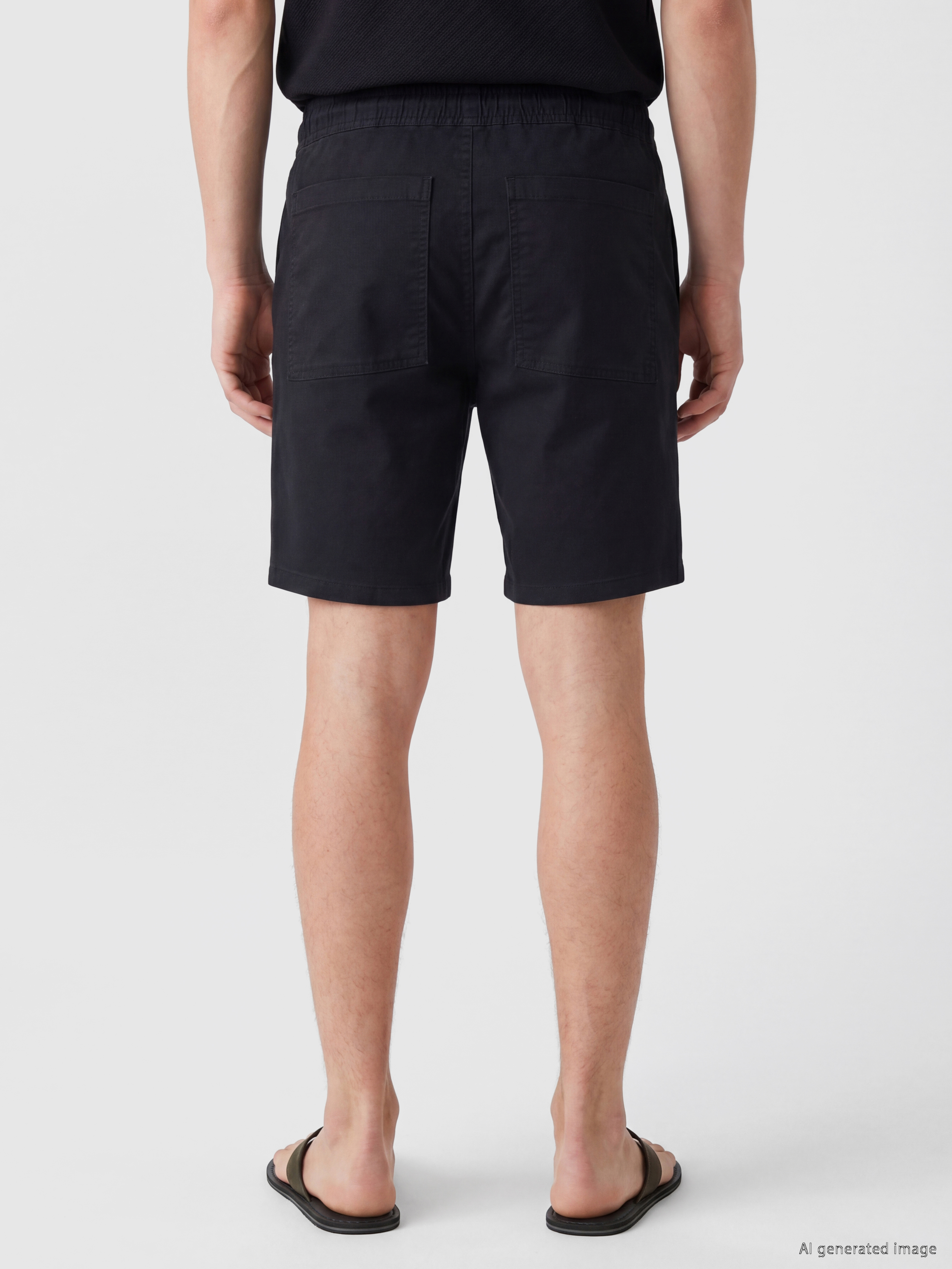 XSIDE Regular Fit Gabardin Erkek Şort görsel 4