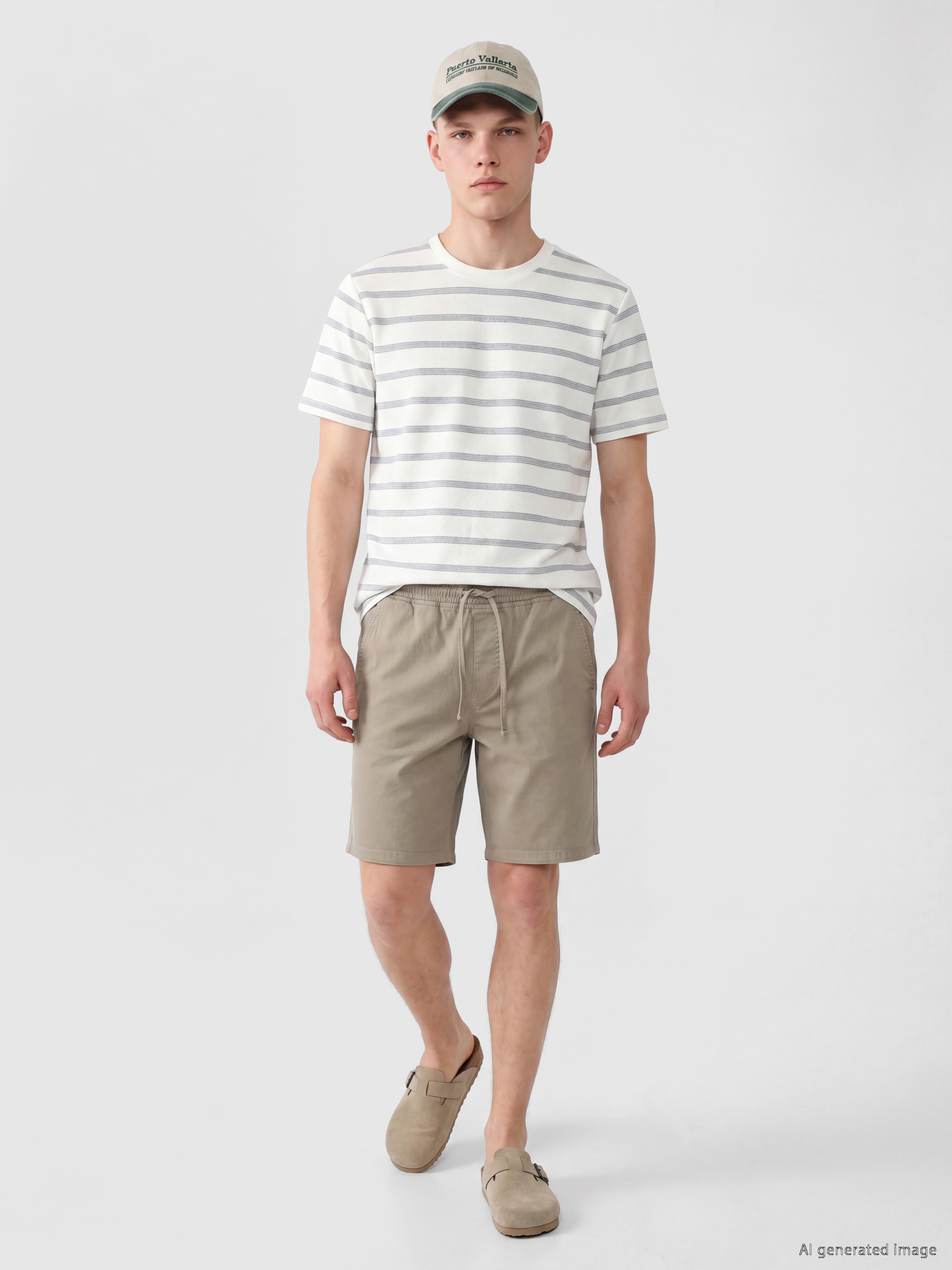 XSIDE Regular Fit Gabardin Erkek Şort görsel 2